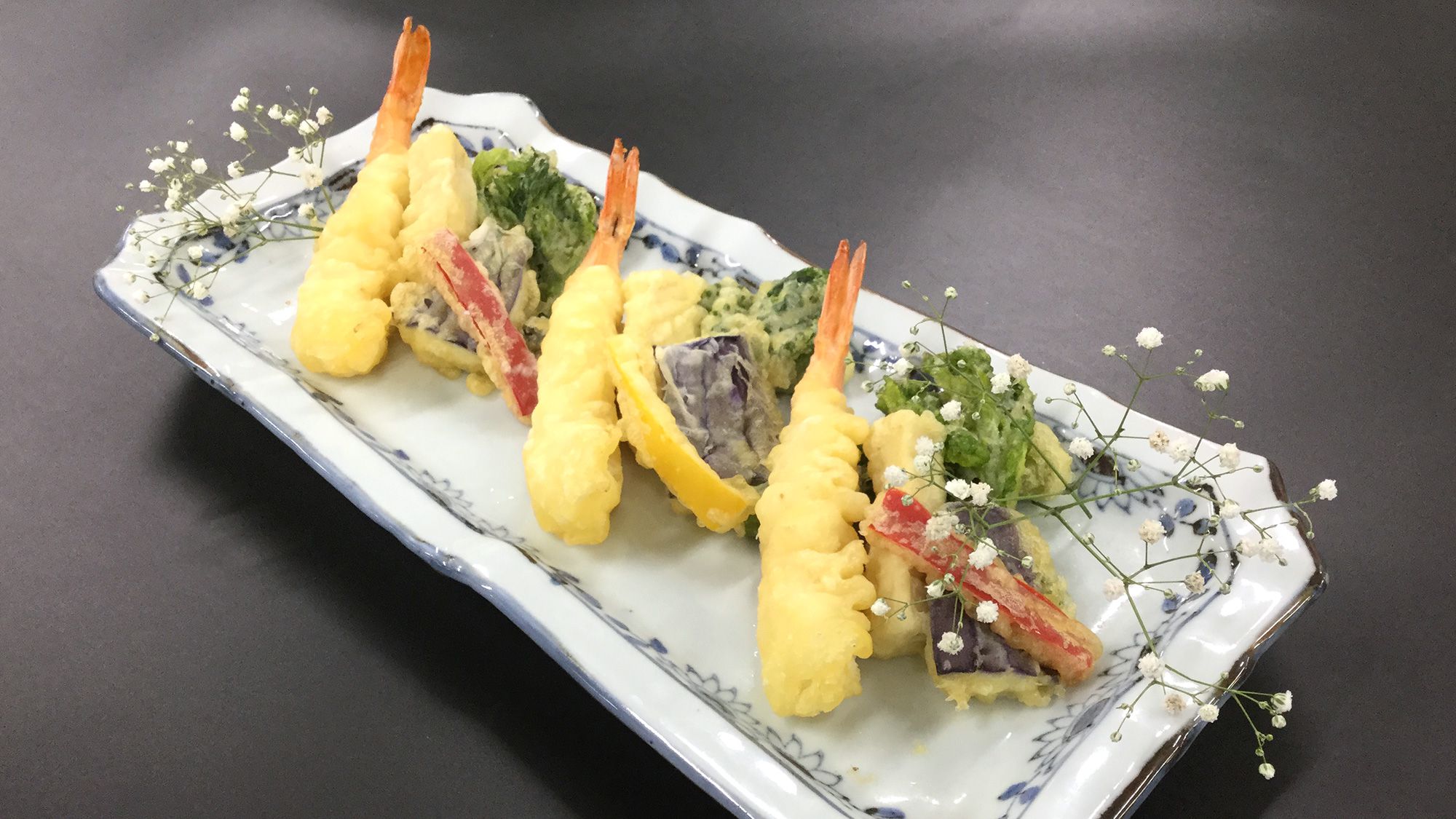 ◆【3～5月卓袱 飛鳥】大海老と春野菜の天婦羅