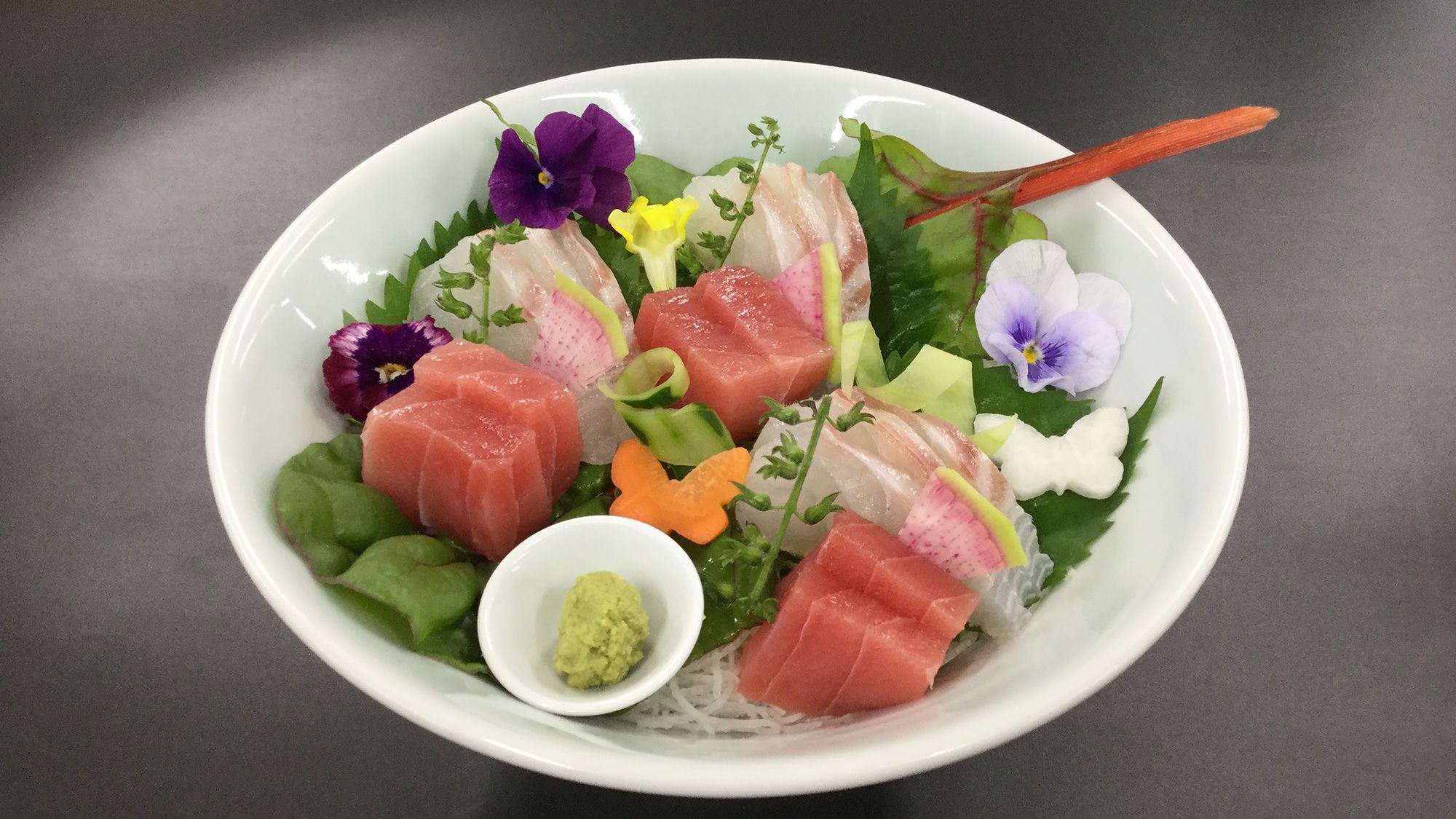 ◆【3～5月卓袱 孔雀】鮮魚二種盛合せ