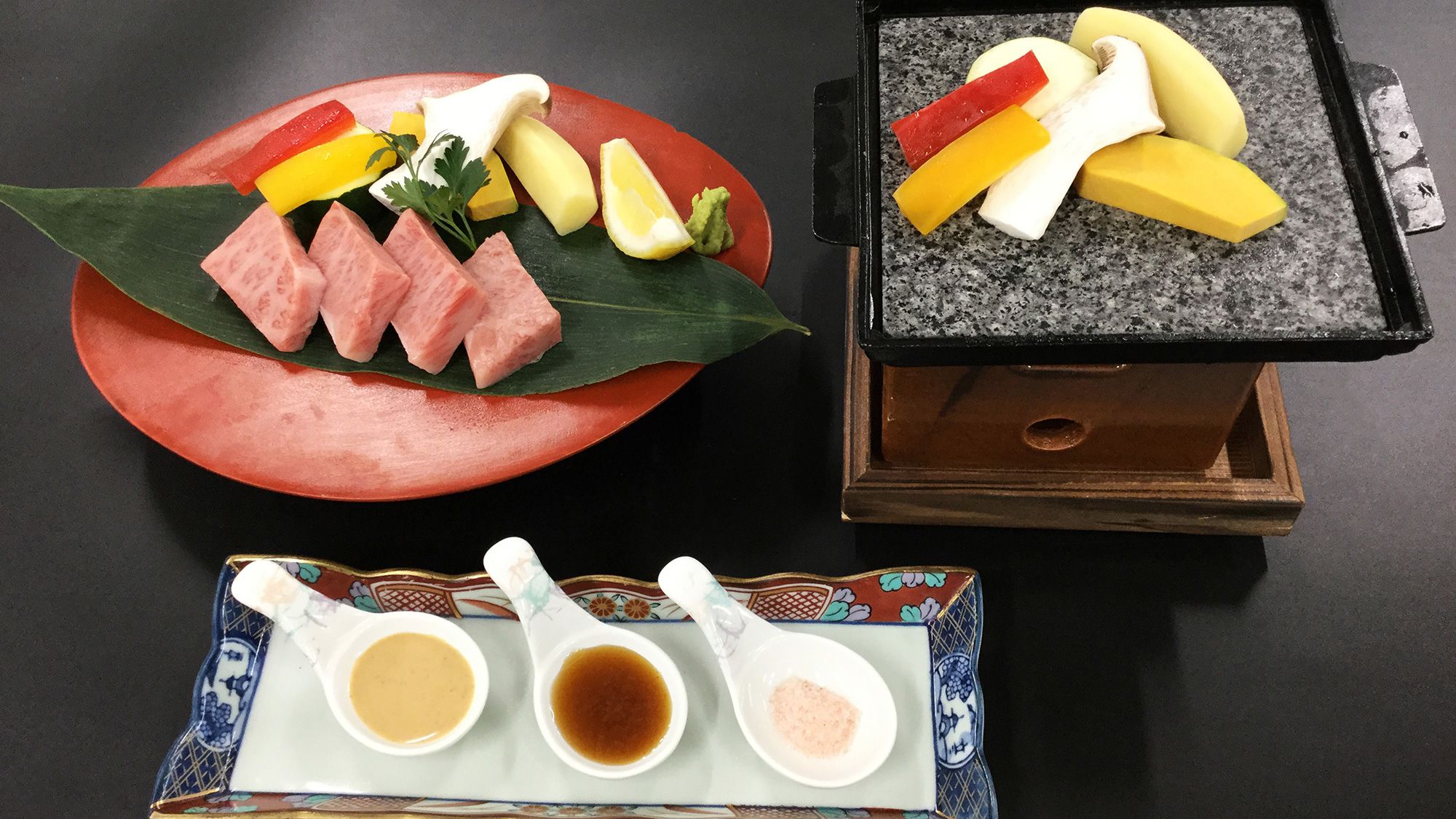 【12～2月会席 桜】長崎和牛の鉄板焼