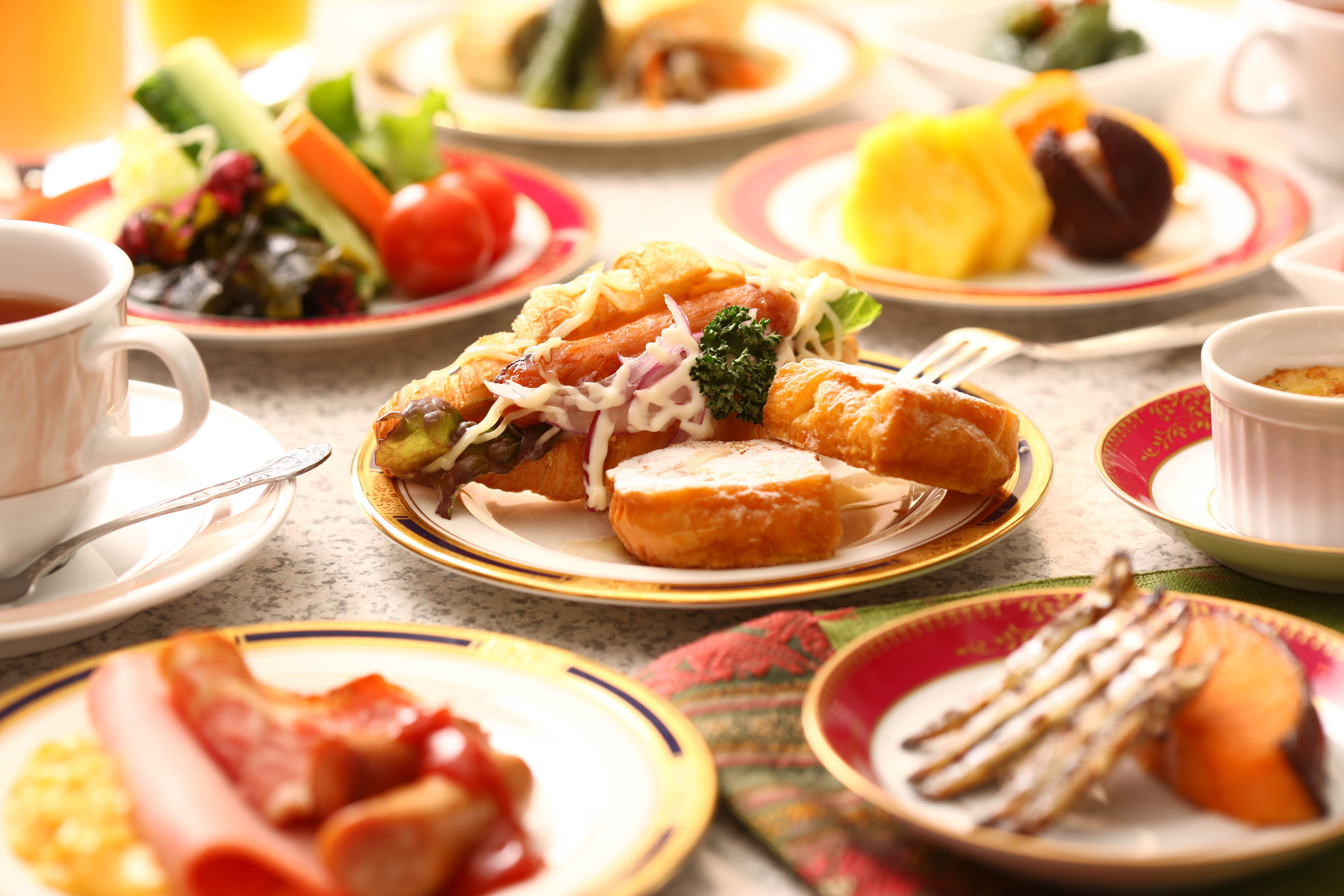 新朝食バイキング