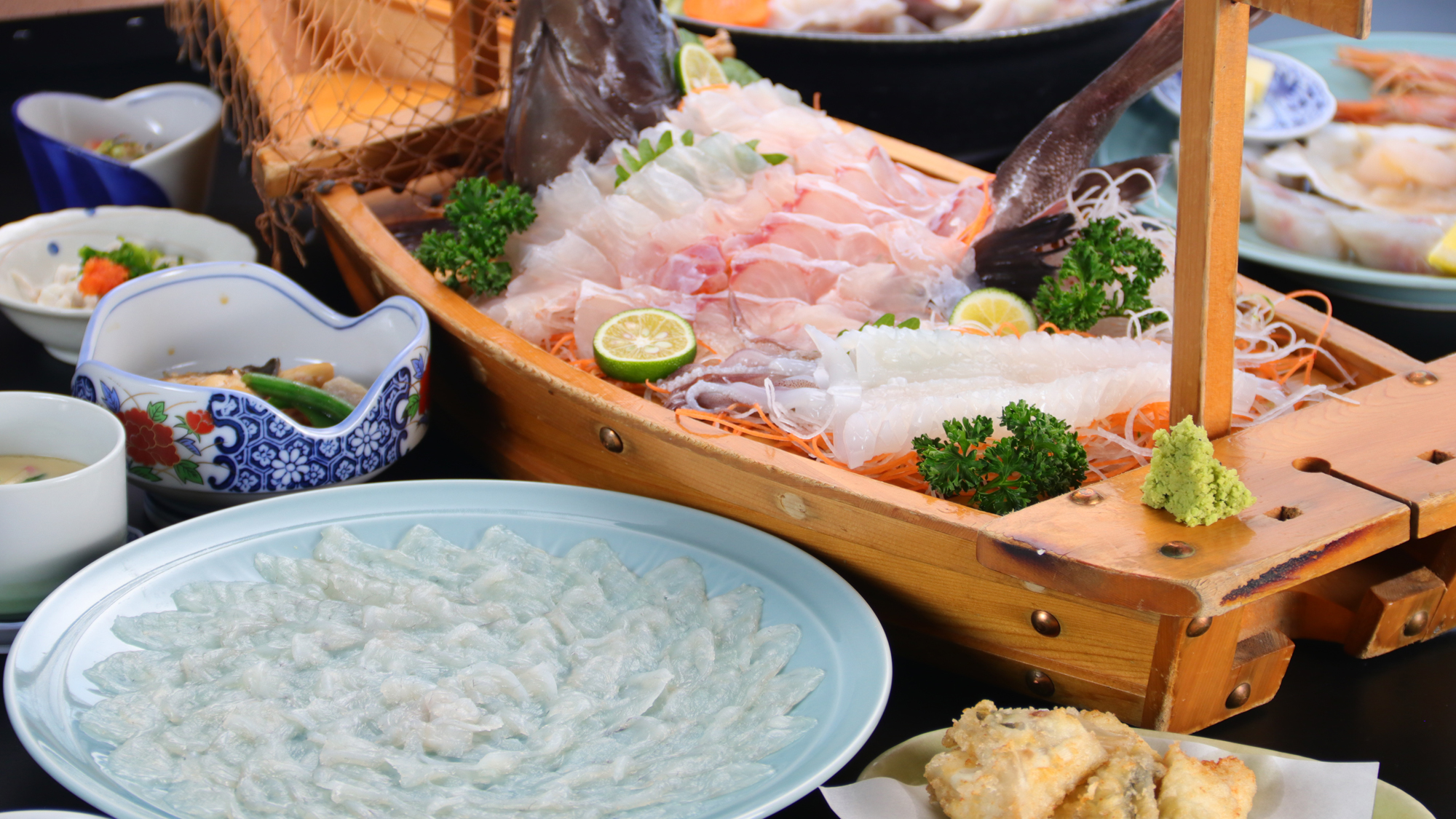 ふぐフルコース