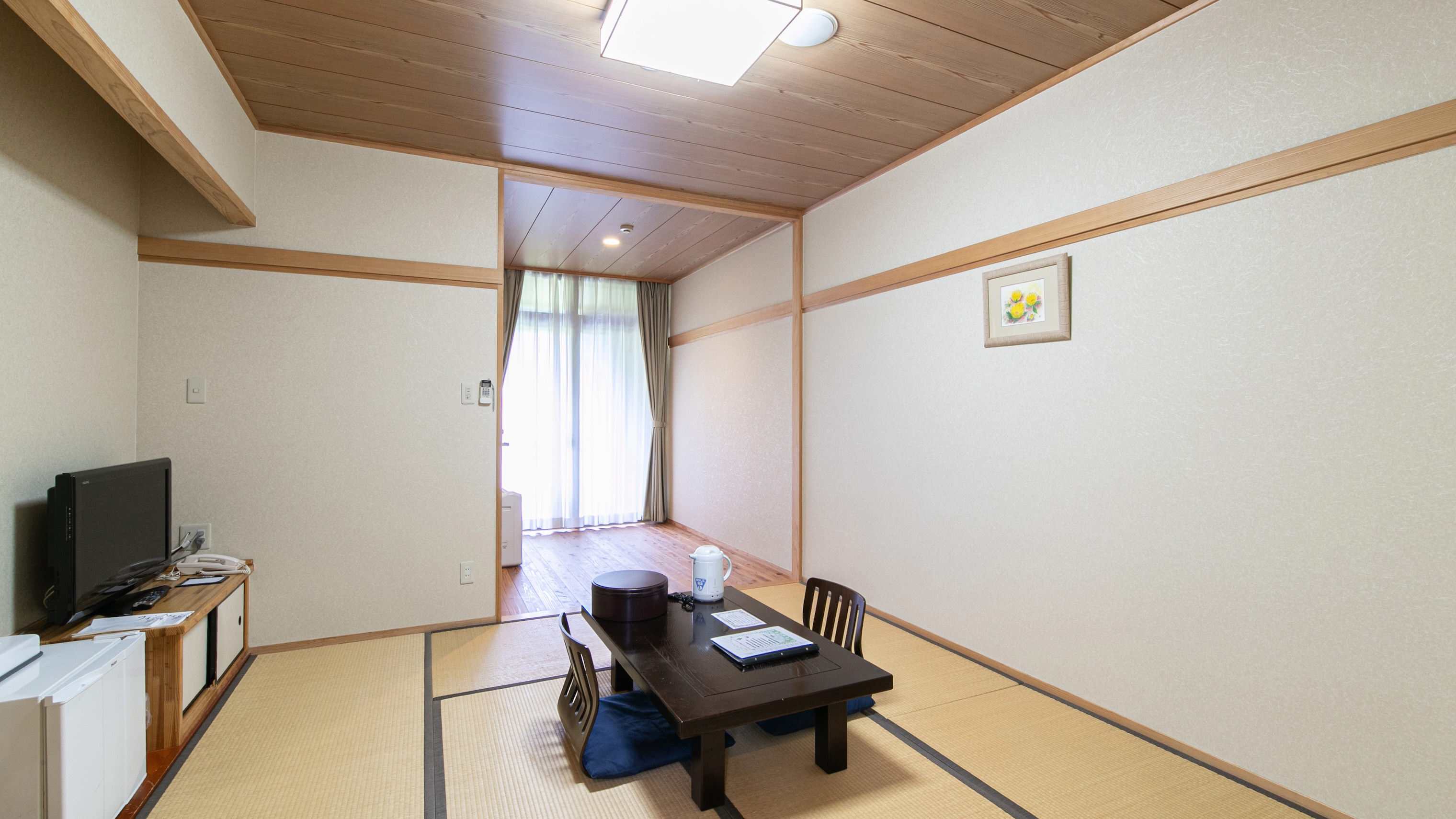 【和室】檜の内湯◆木の香りと畳のぬくもりを（禁煙）30平米