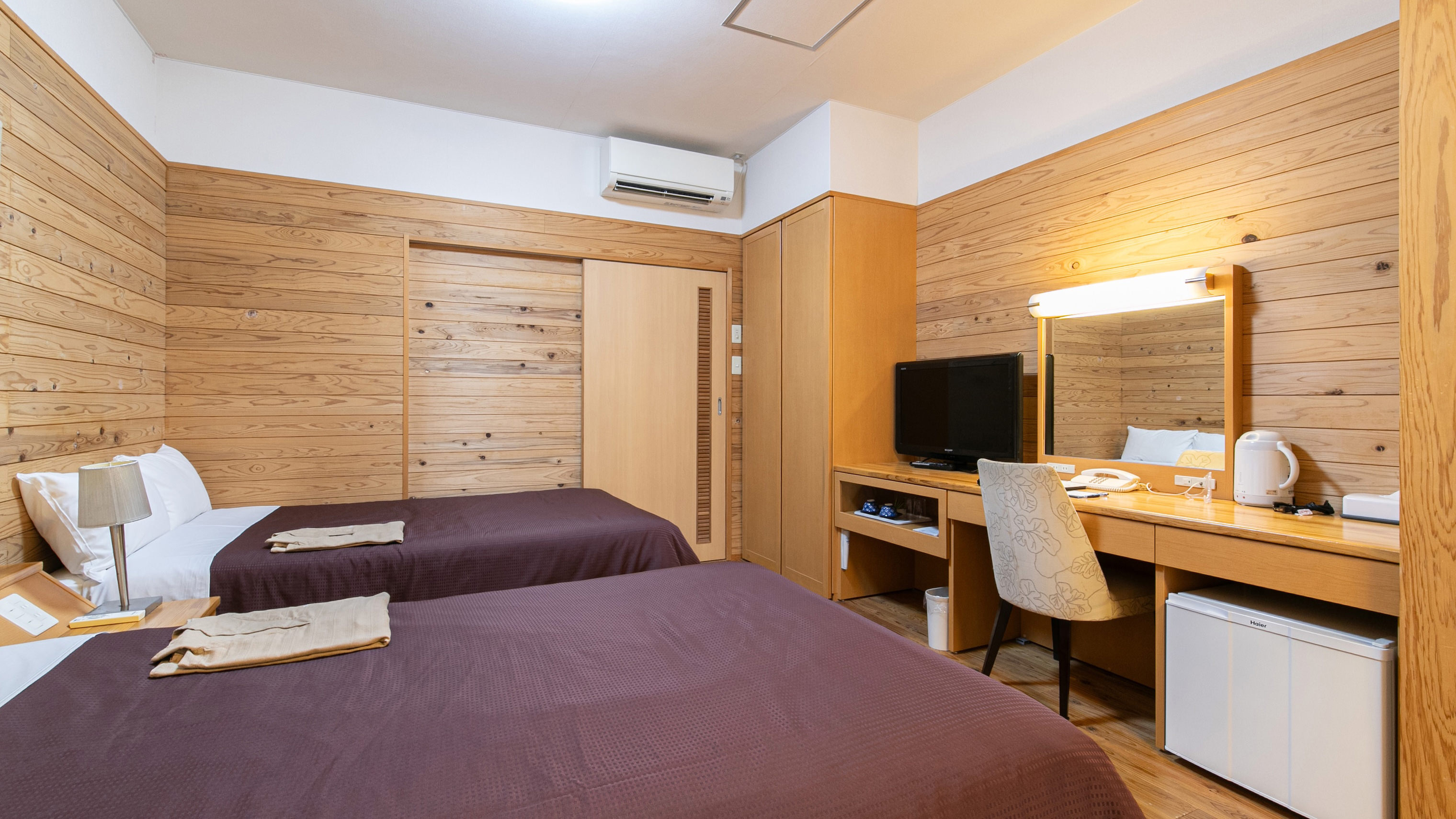 【和洋室】檜の内湯◆鹿児島産の材木と畳の融合（禁煙）30平米