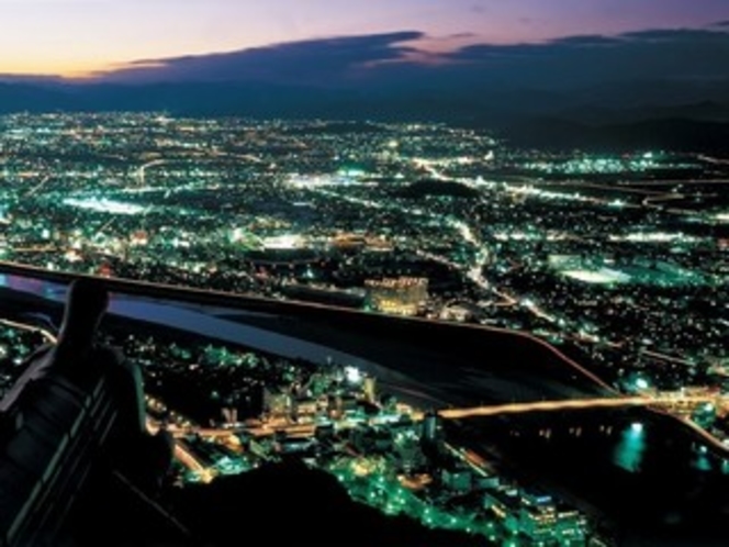 岐阜城からの夜景