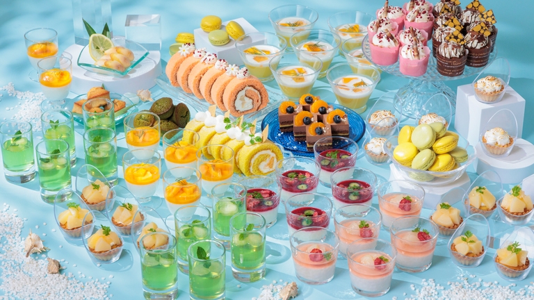 【7.8月限定】Tropical Summer Sweets Buffet/スイーツビュッフェ朝食付