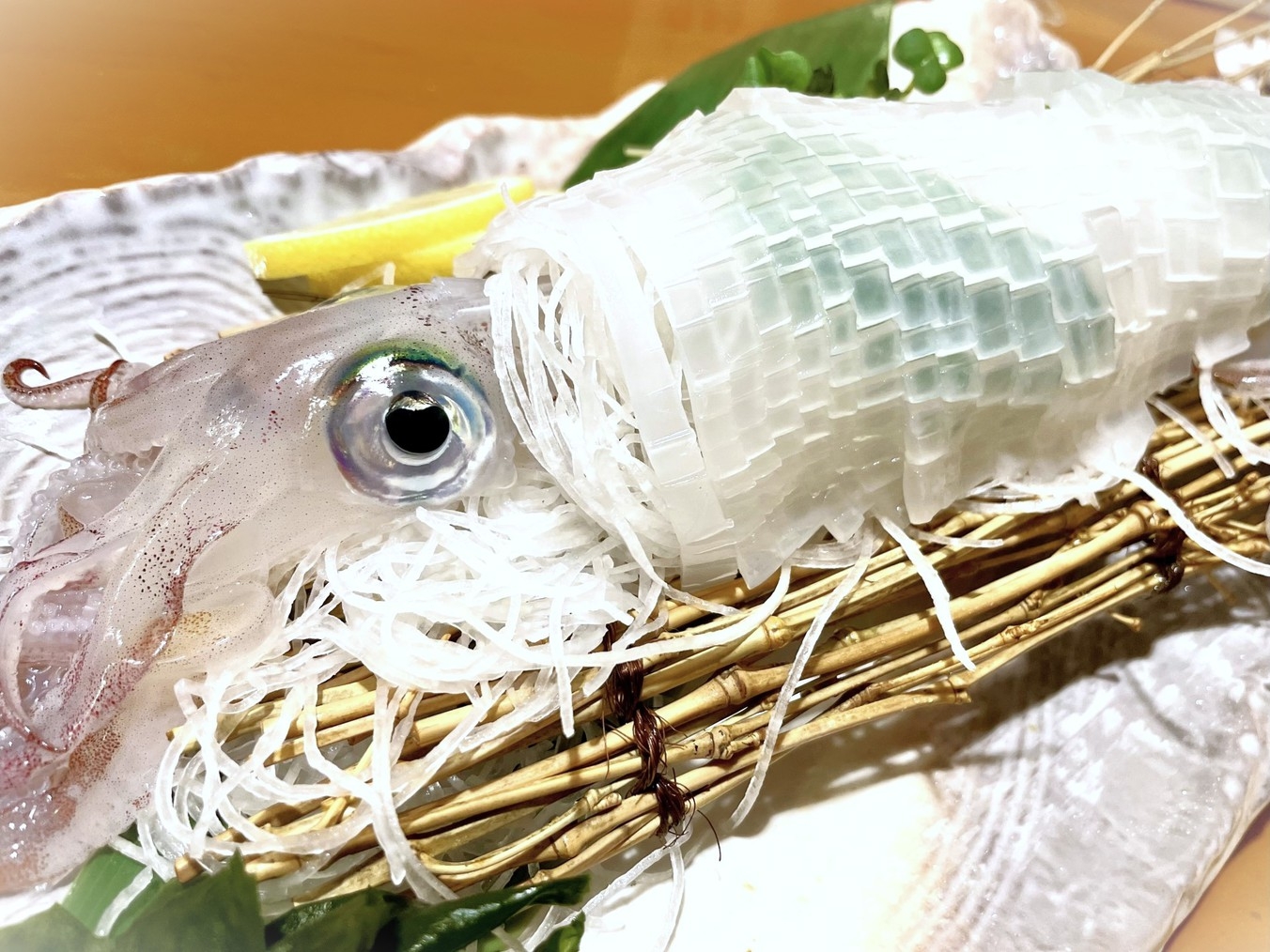 【女将厳選】夏限定！“白イカづくし”と黒毛和牛を味わう贅沢美食プラン(13品)