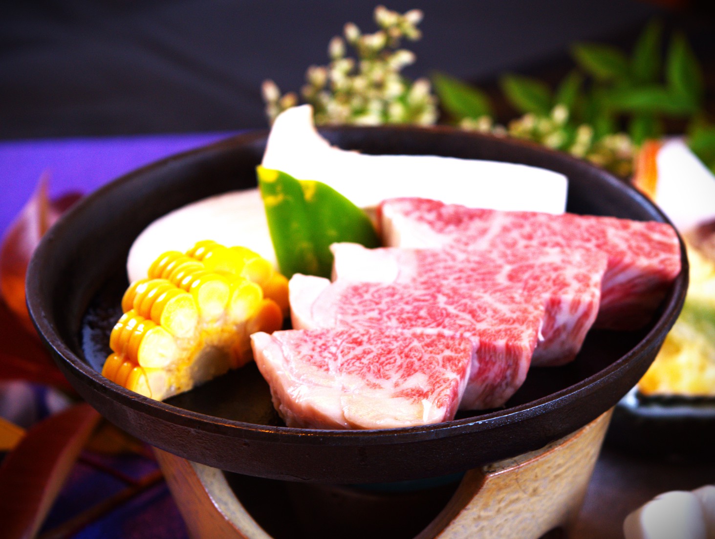 【ペット可 ★1泊2食付 /朝夕2食付】厳選和牛ステーキ会席料理プラン11品 ♪  3/1〜11/6