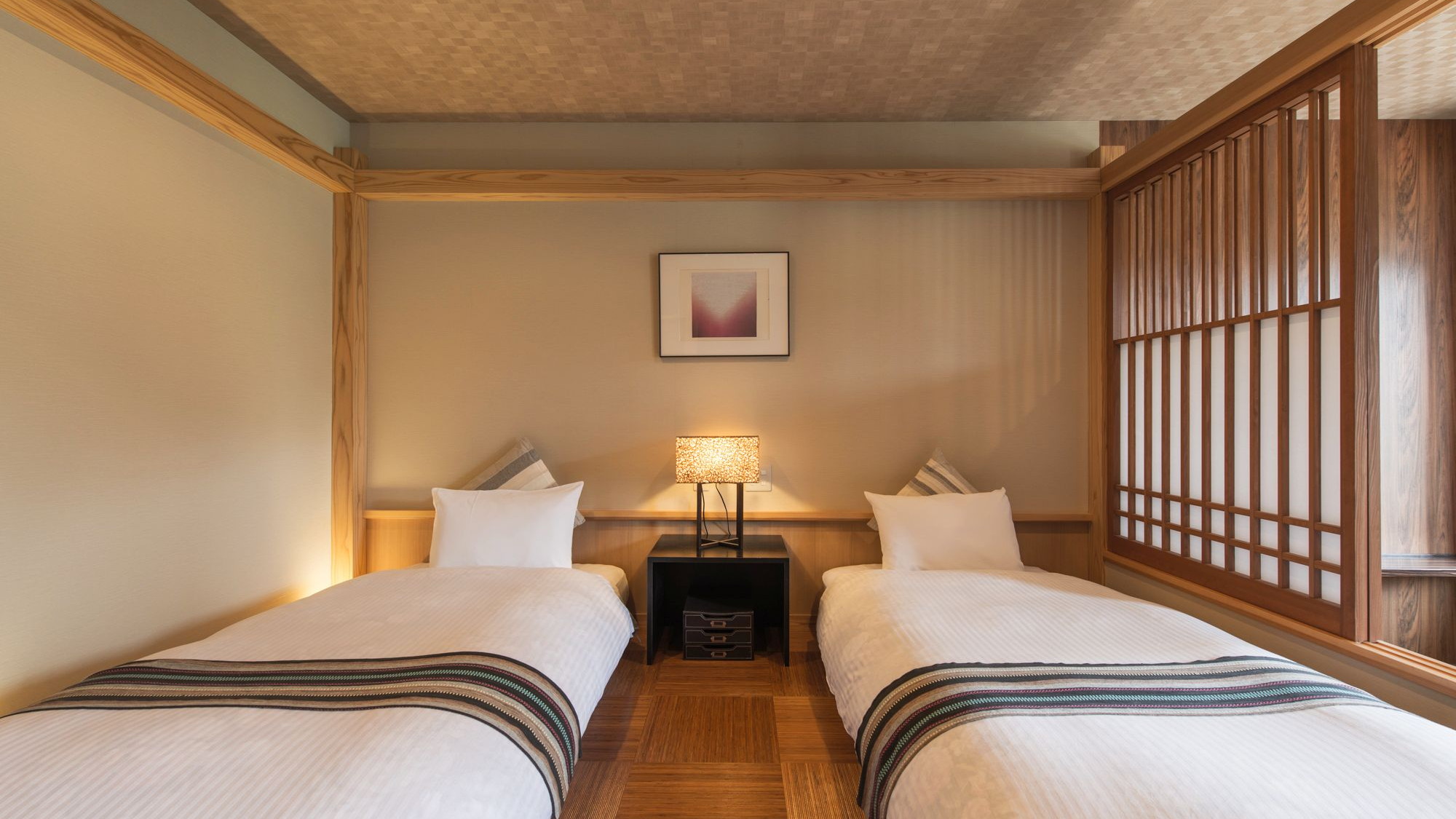 【久遠倶楽部】和モダンツインルーム