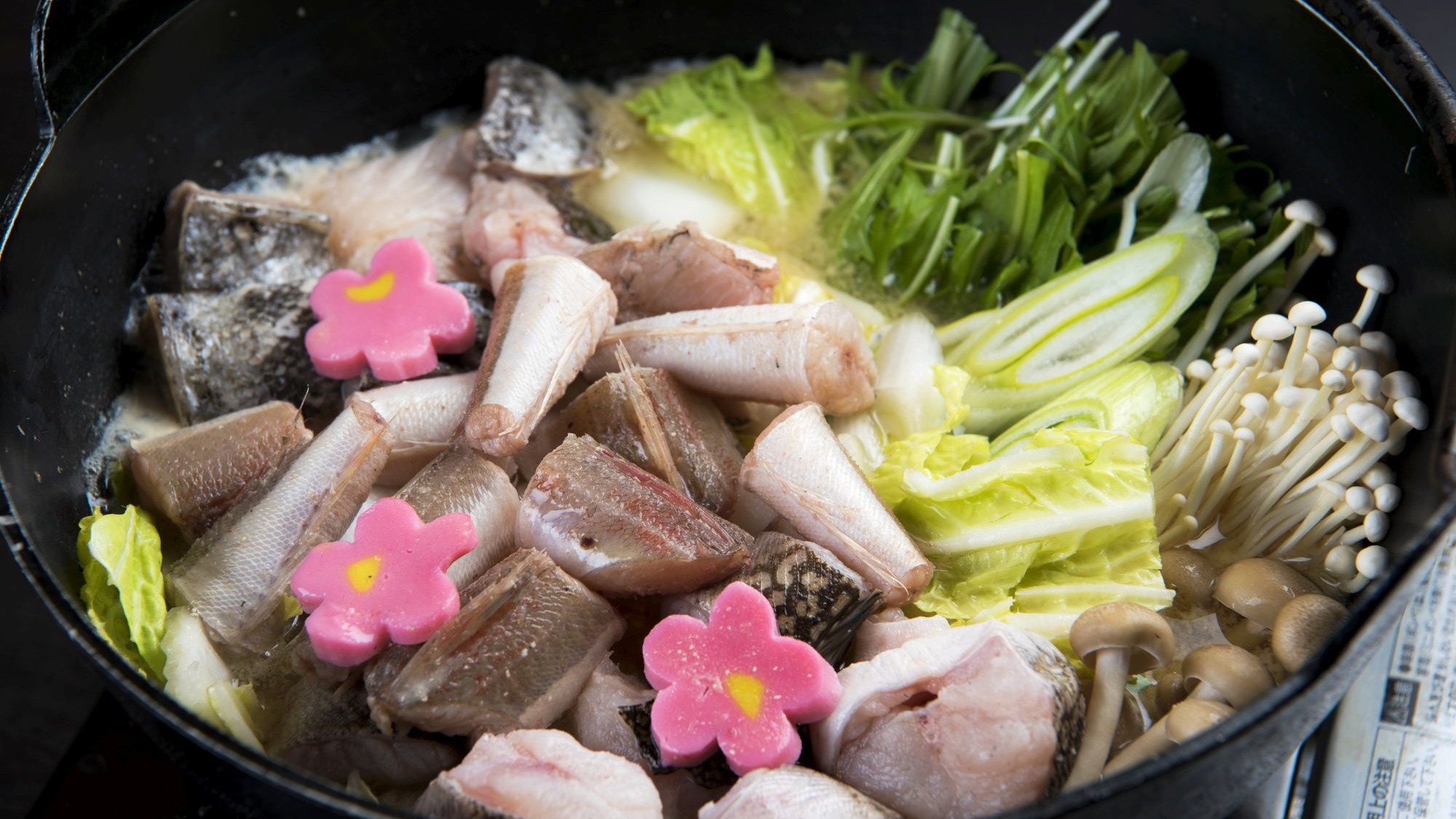 【庄内もっけバイキング】番屋風海鮮鍋
