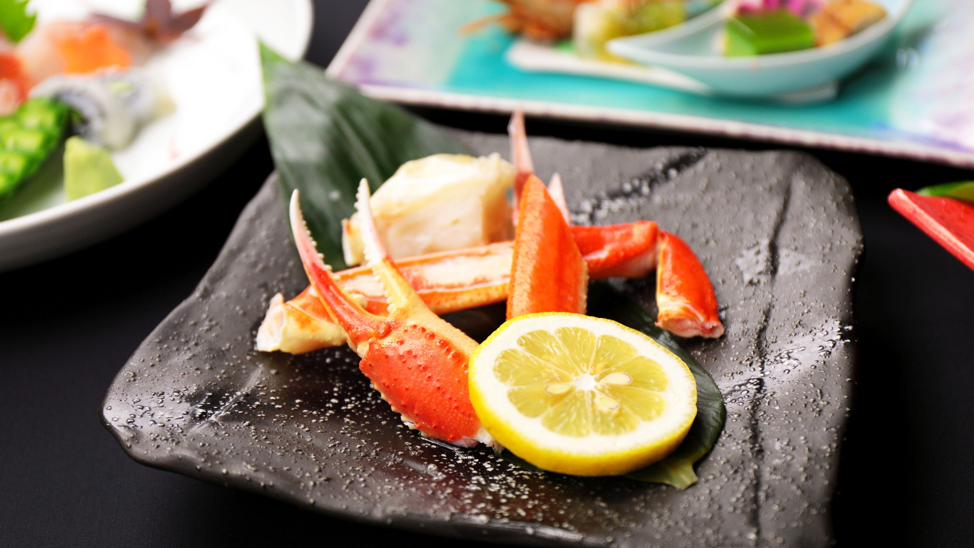 【大漁会席膳】庄内浜の新鮮な海の幸を中心とした海鮮尽くし和会席