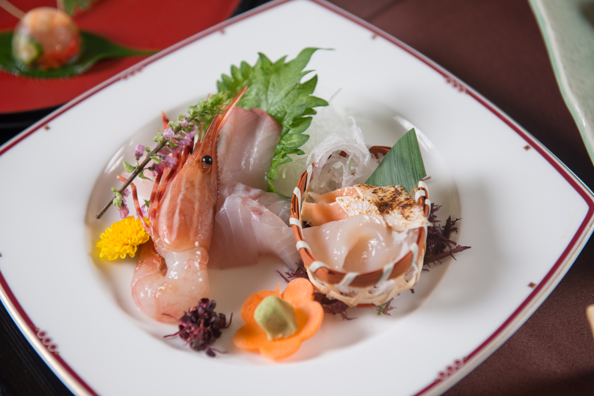 【庄内もっけバイキング】日本海の幸三点盛り