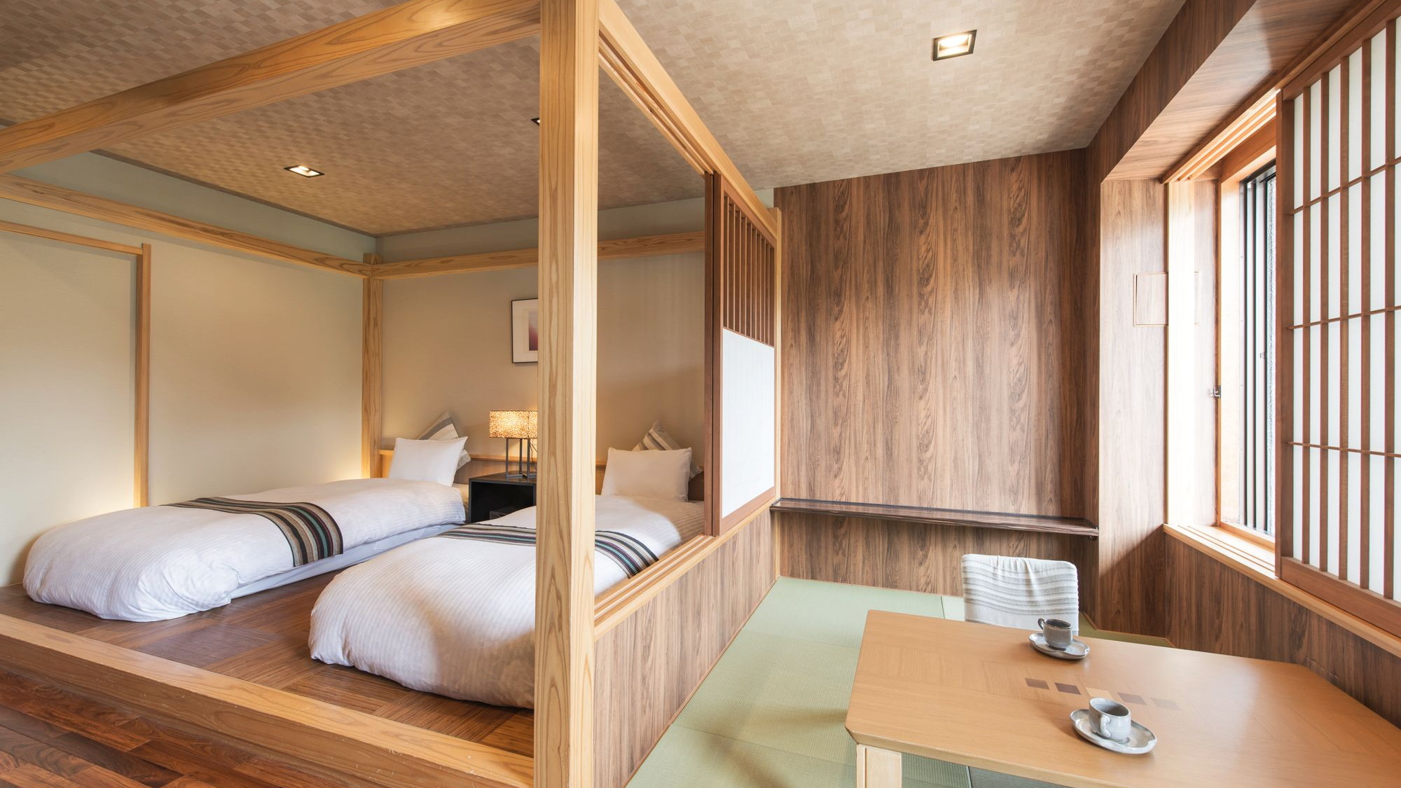 【久遠倶楽部】和モダンツインルーム