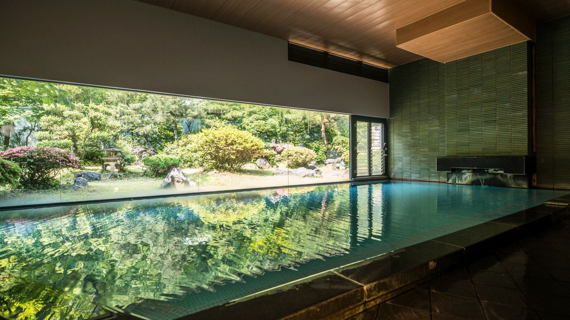 【大浴場】山水