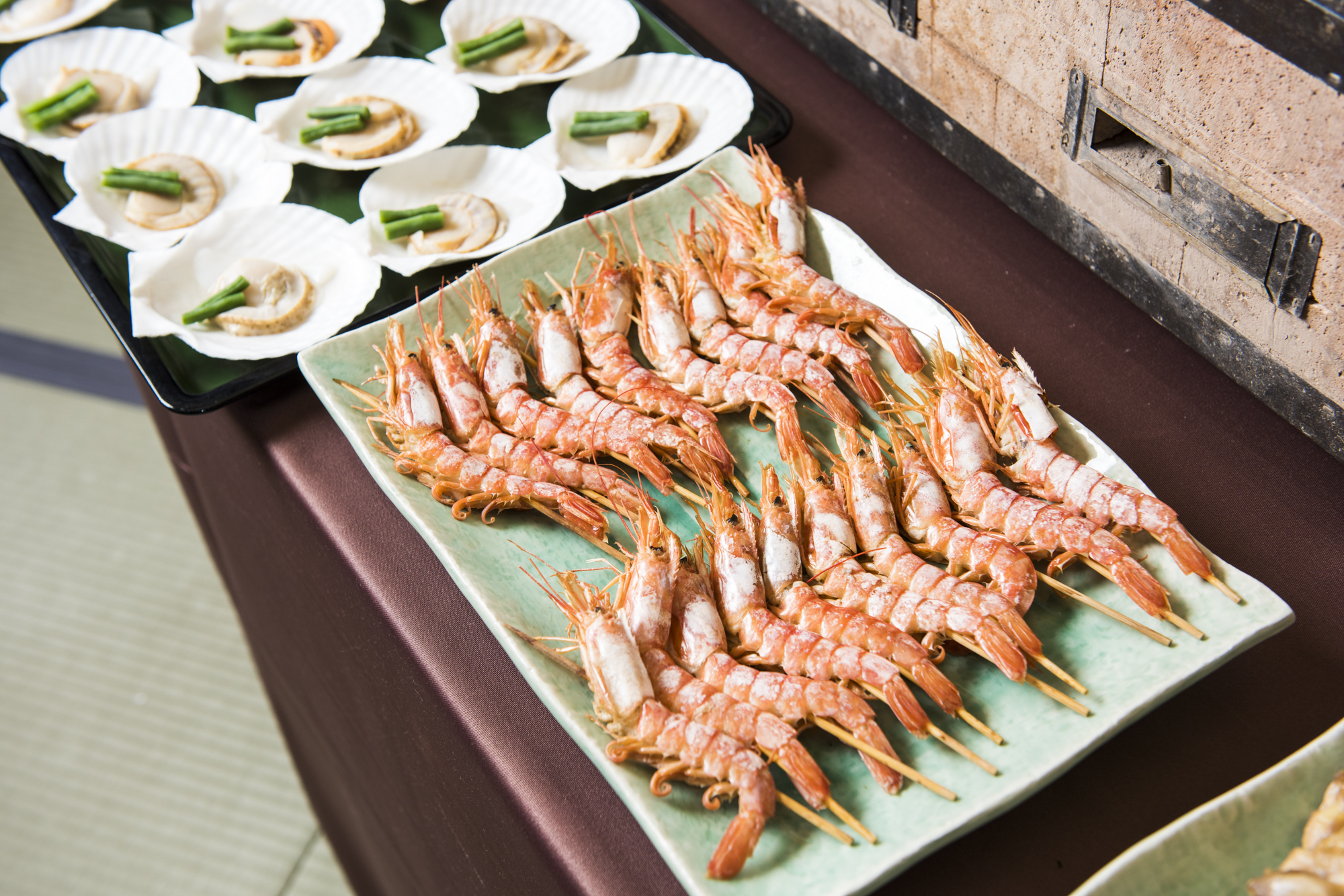 【庄内もっけバイキング】海鮮炭火焼き