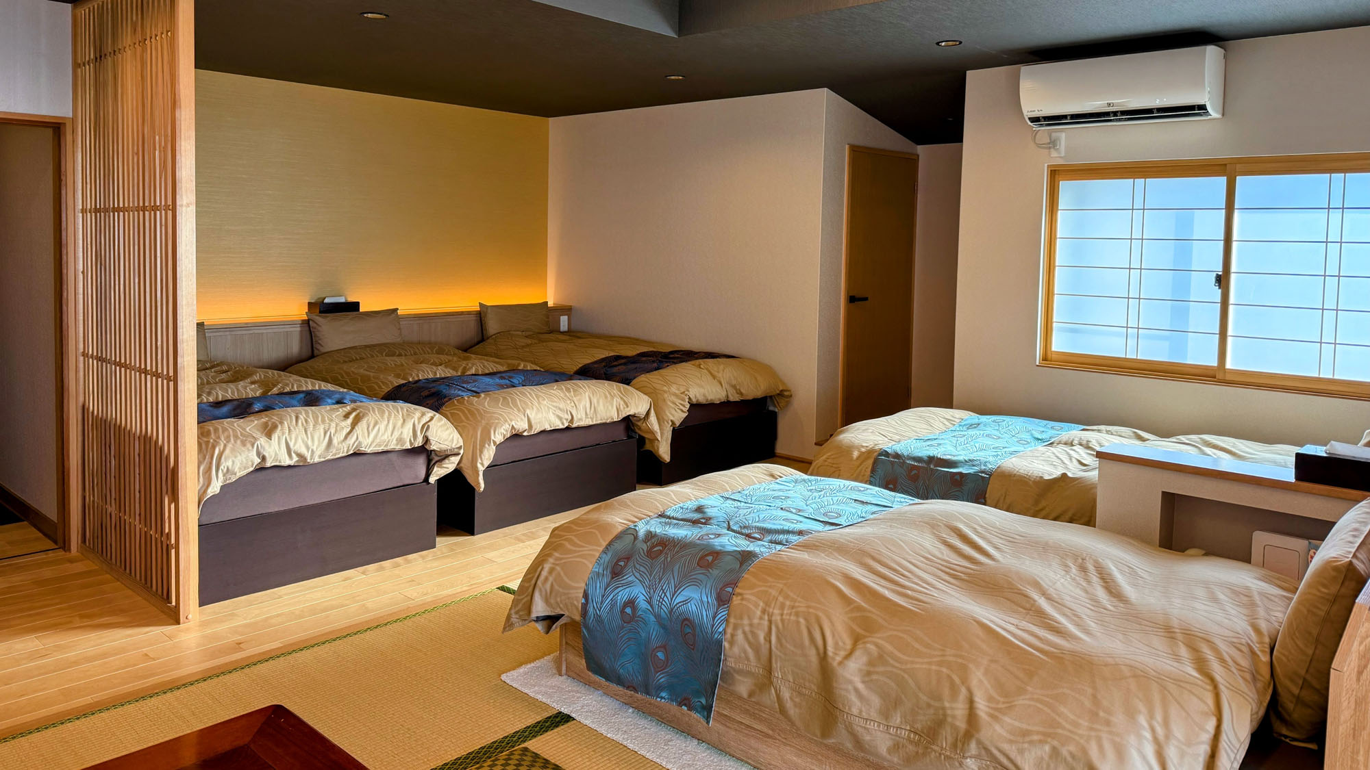 お部屋一例　5ベッド和洋室