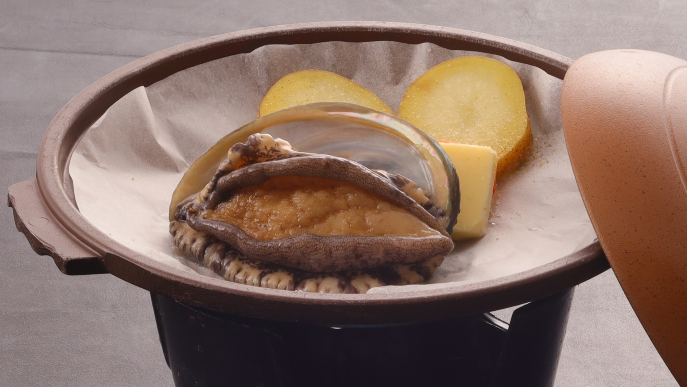 アワビバター焼き
