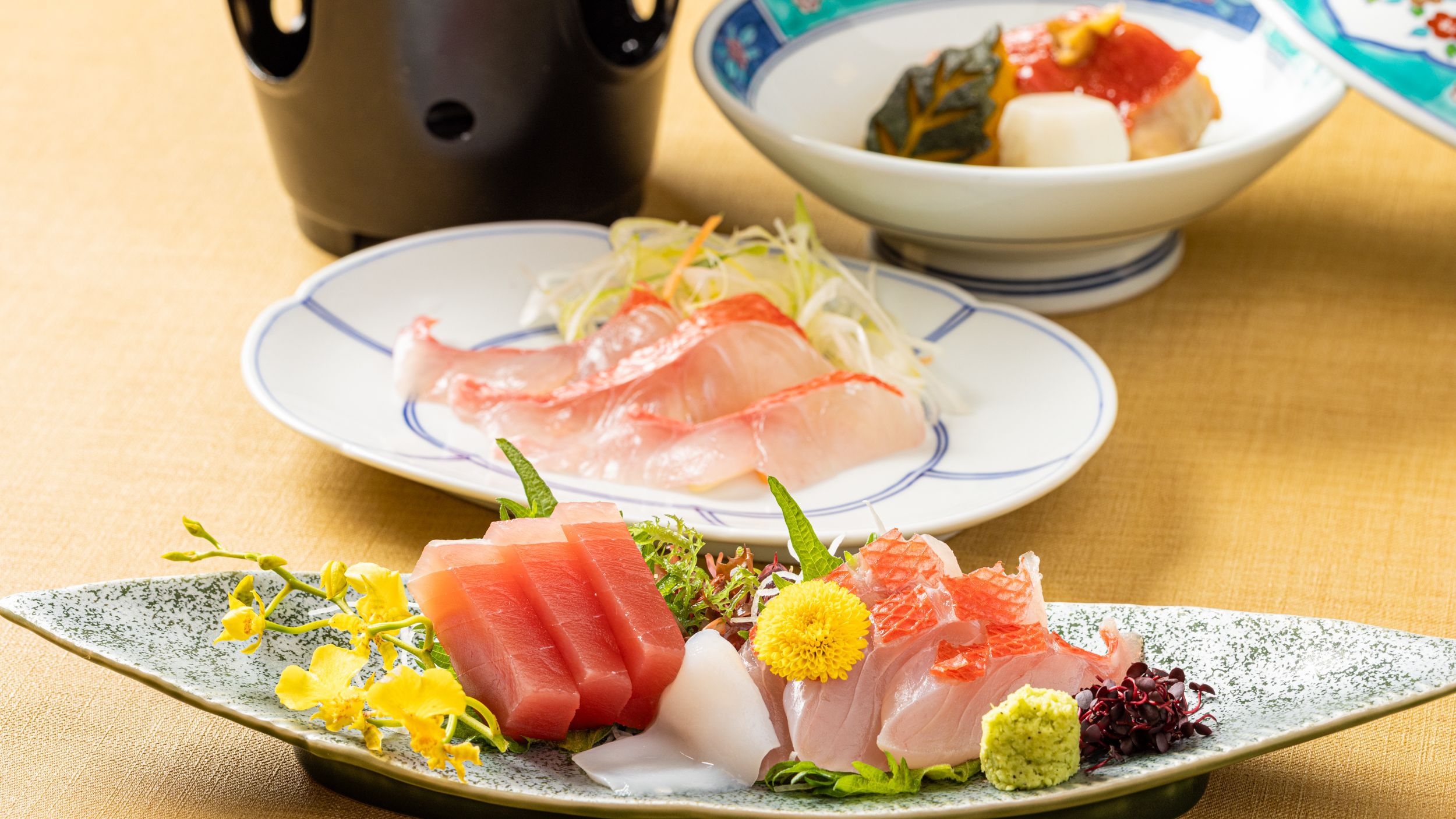 4種の料理で旬の金目鯛を堪能！金目づくしプラン