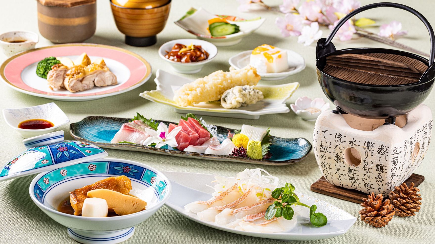【楽天スーパーSALE】【よくばり海鮮プラン】伊勢海老・アワビ・サザエが堪能できる会席プラン!