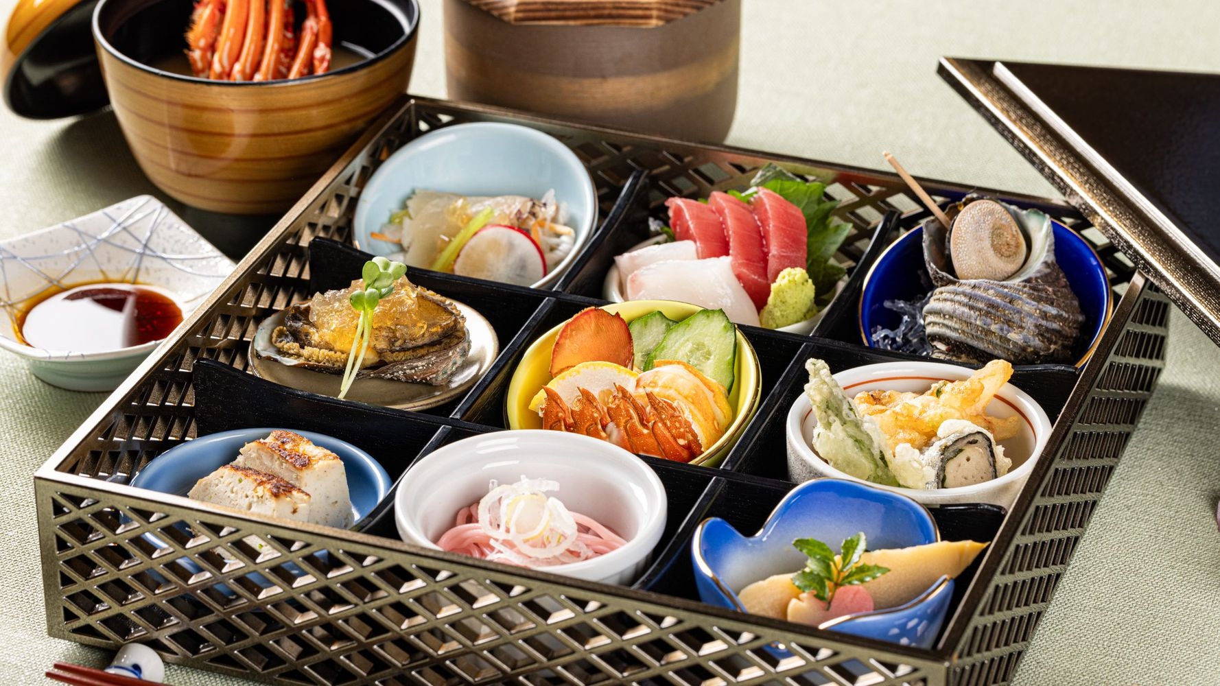 【シニア、女子旅歓迎】良いものを少しずつ、松花堂プラン【小食な方や追加料理を楽しみたい方にも】