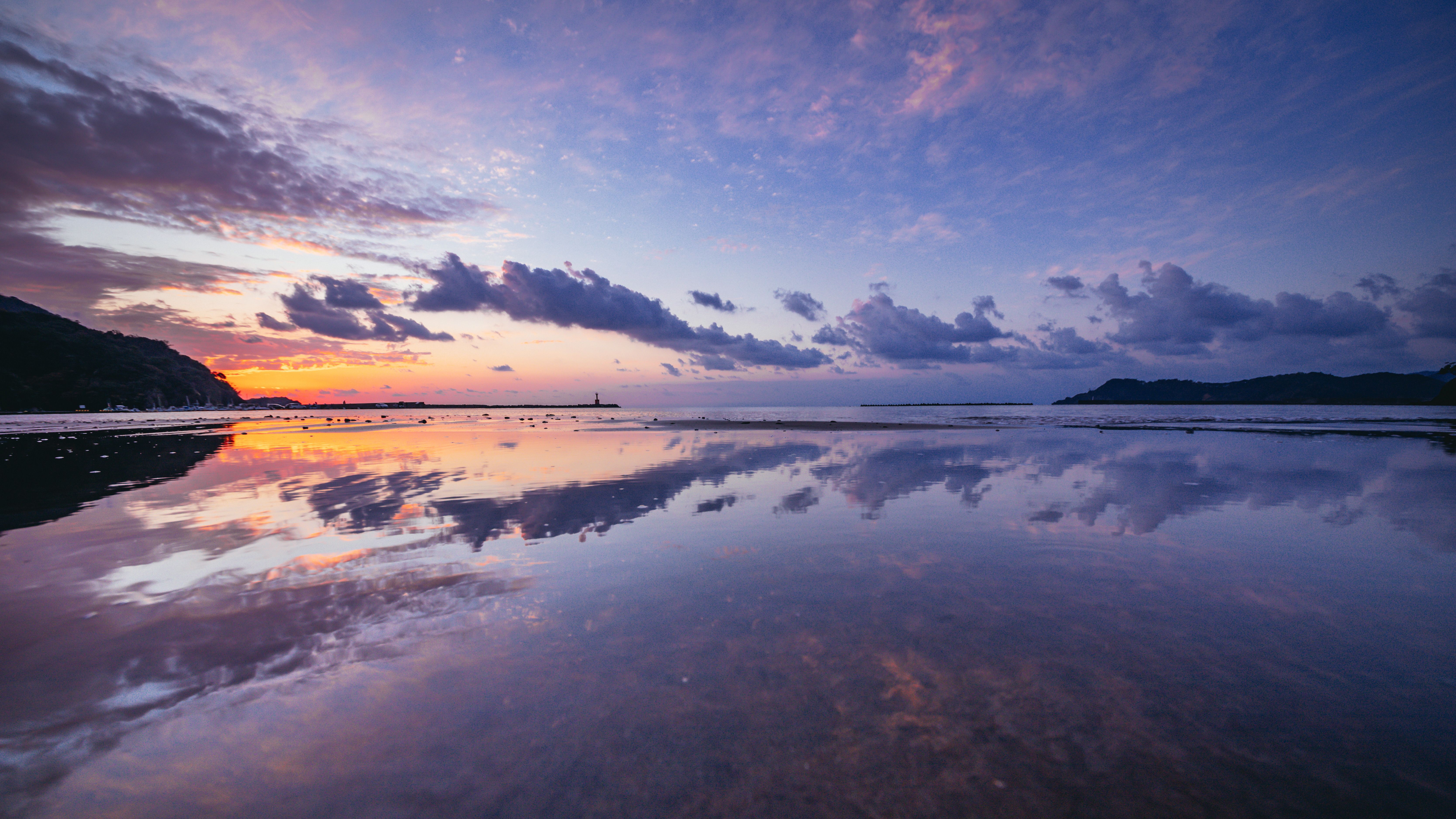 松崎海岸夕景