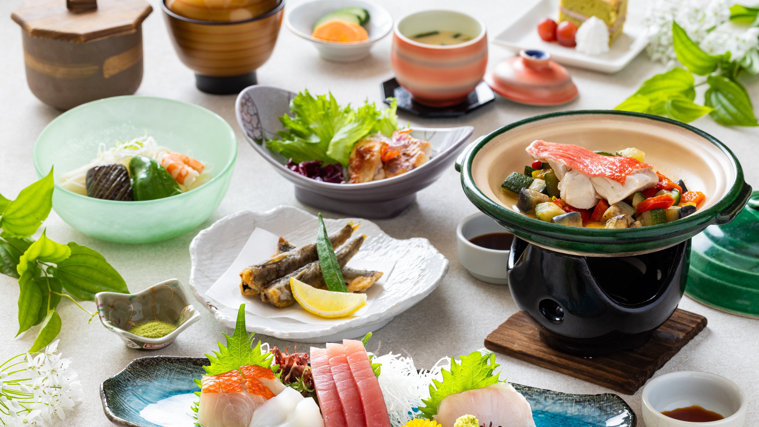 夏料理3番（メニューは1.2.3番で日替わりになります）