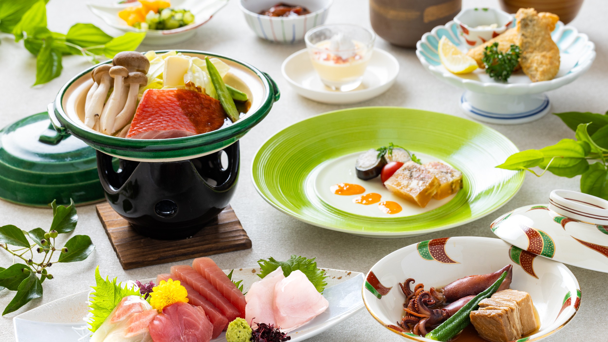 夏料理1番（メニューは1.2.3番で日替わりになります）