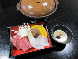 『グルメプラン』陶板焼き（例）※季節により内容は異なります！！