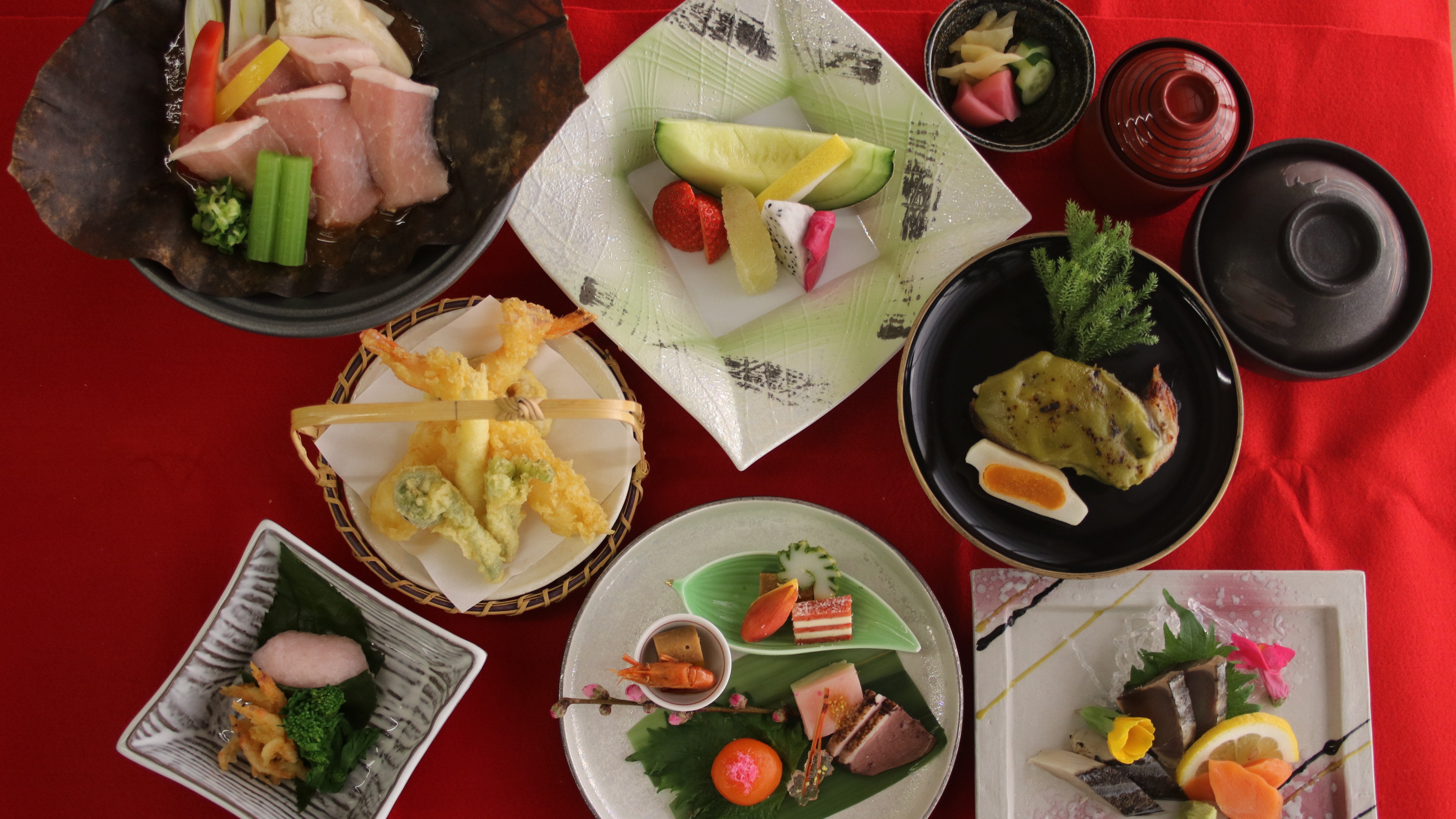 *【会席料理】春のスタンダード料理