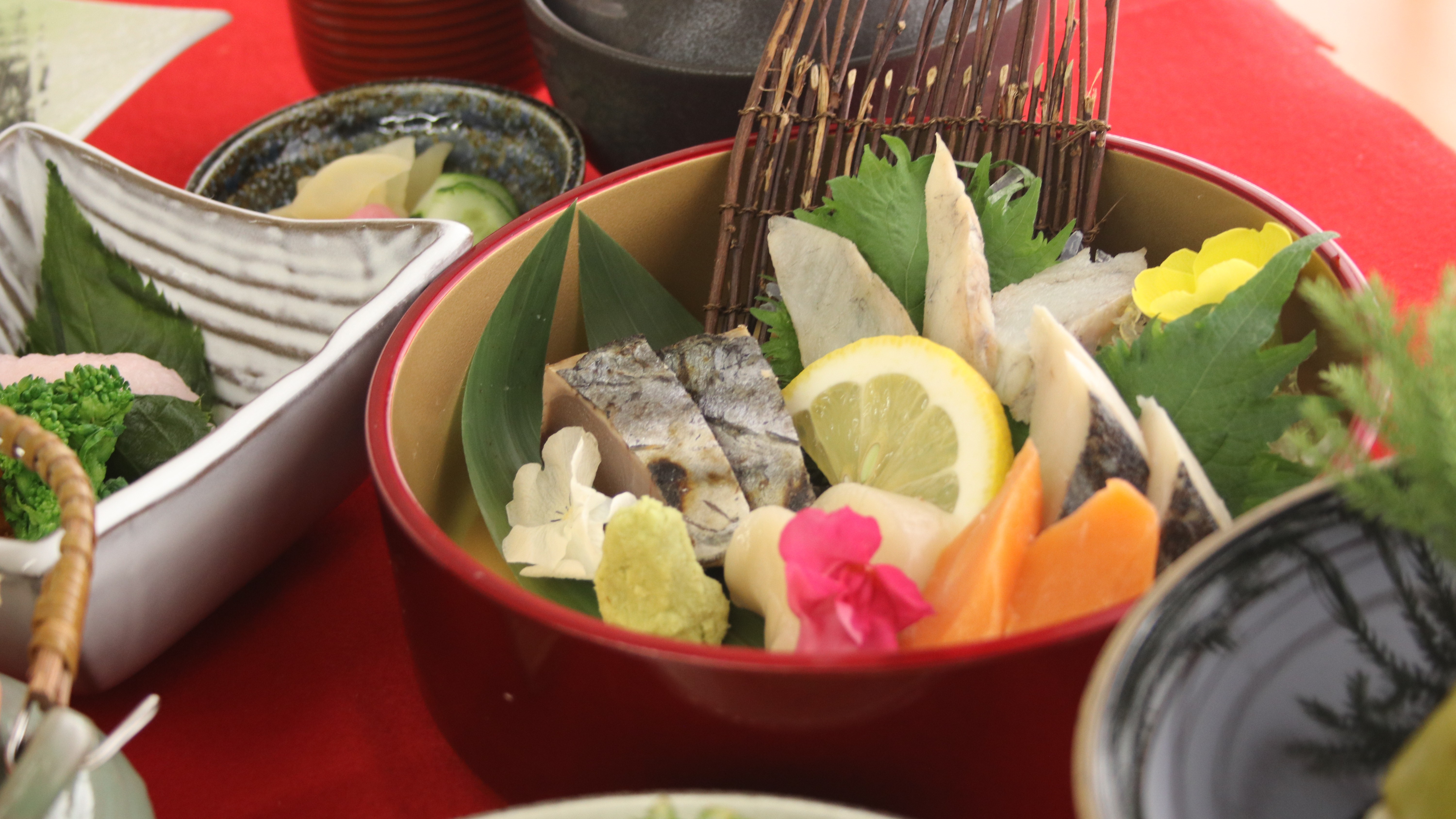 *【会席料理】春の特選会席（刺身）