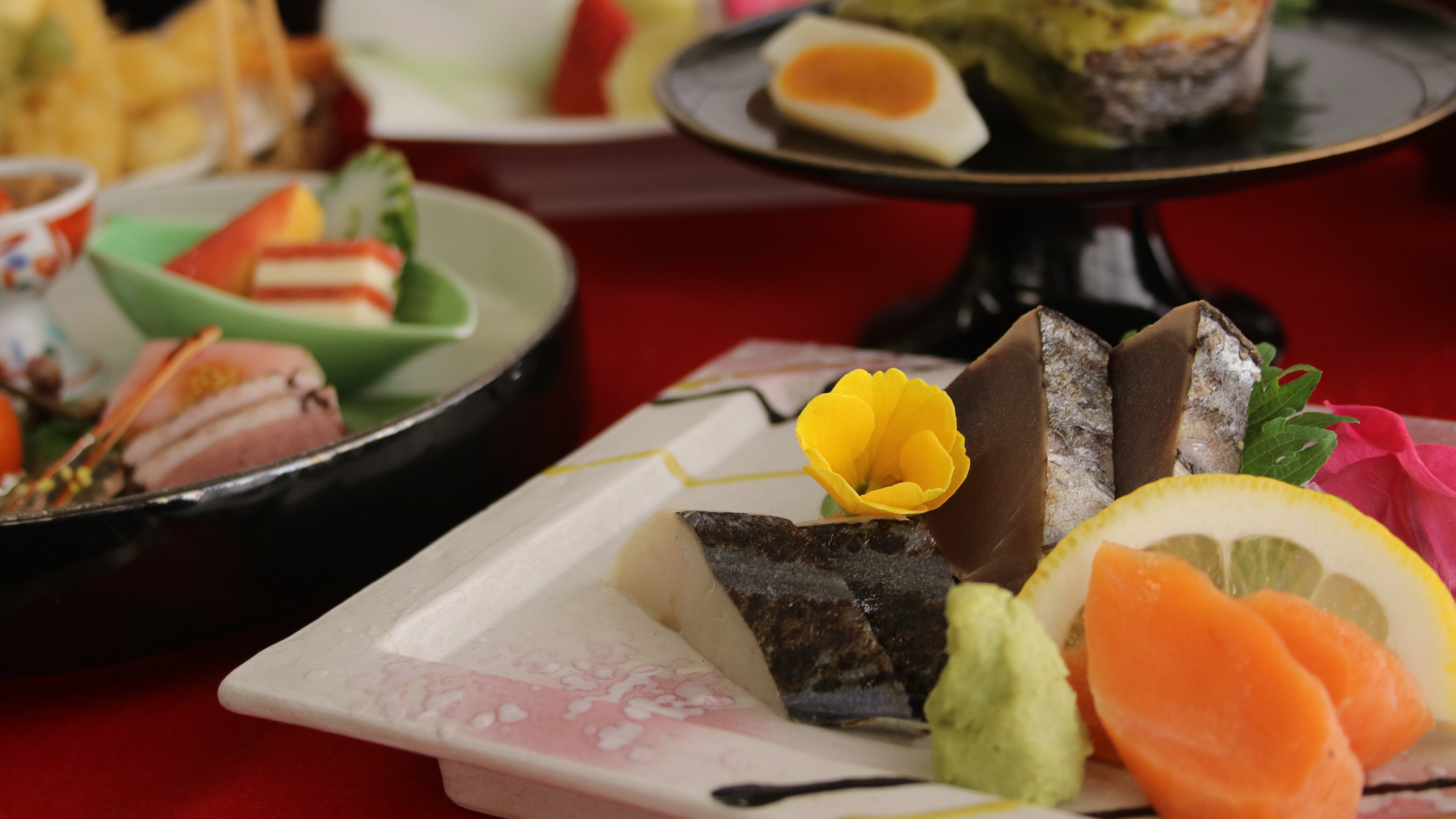*【会席料理】春のスタンダード料理（刺身）