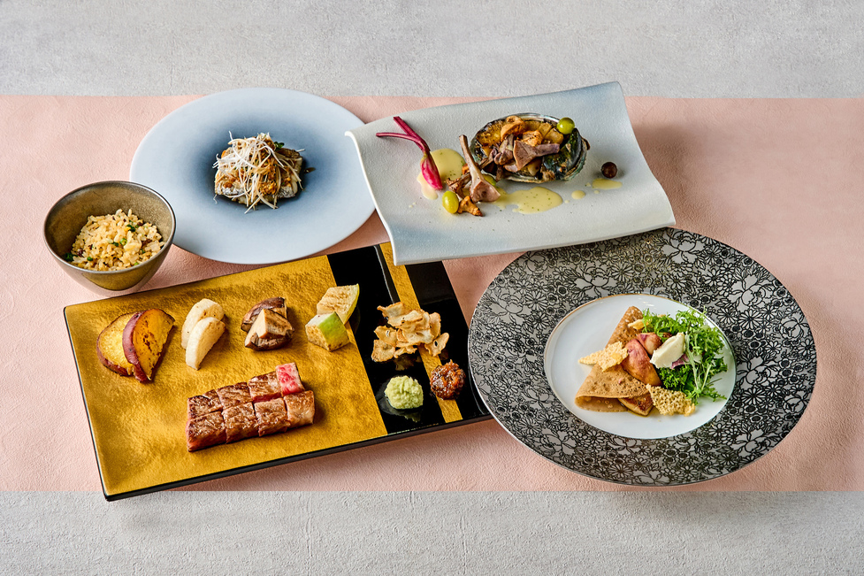 【楽天スーパーSALE】鉄板焼ディナーコース『瑠璃』 ★《2食付き》