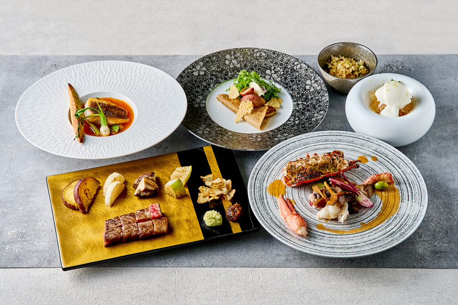 【楽天スーパーSALE】鉄板焼ディナーコース『凛庭』 ★《2食付き》