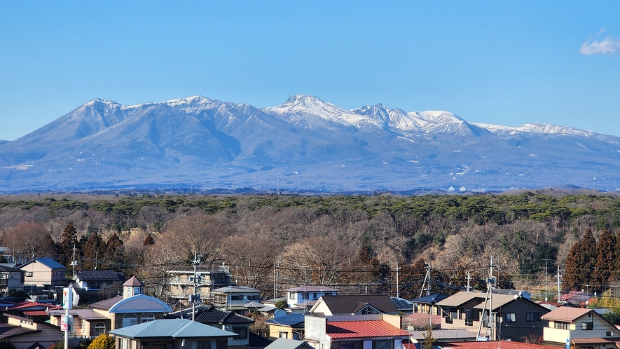 ＃周辺景観　那須連山を一望できます。