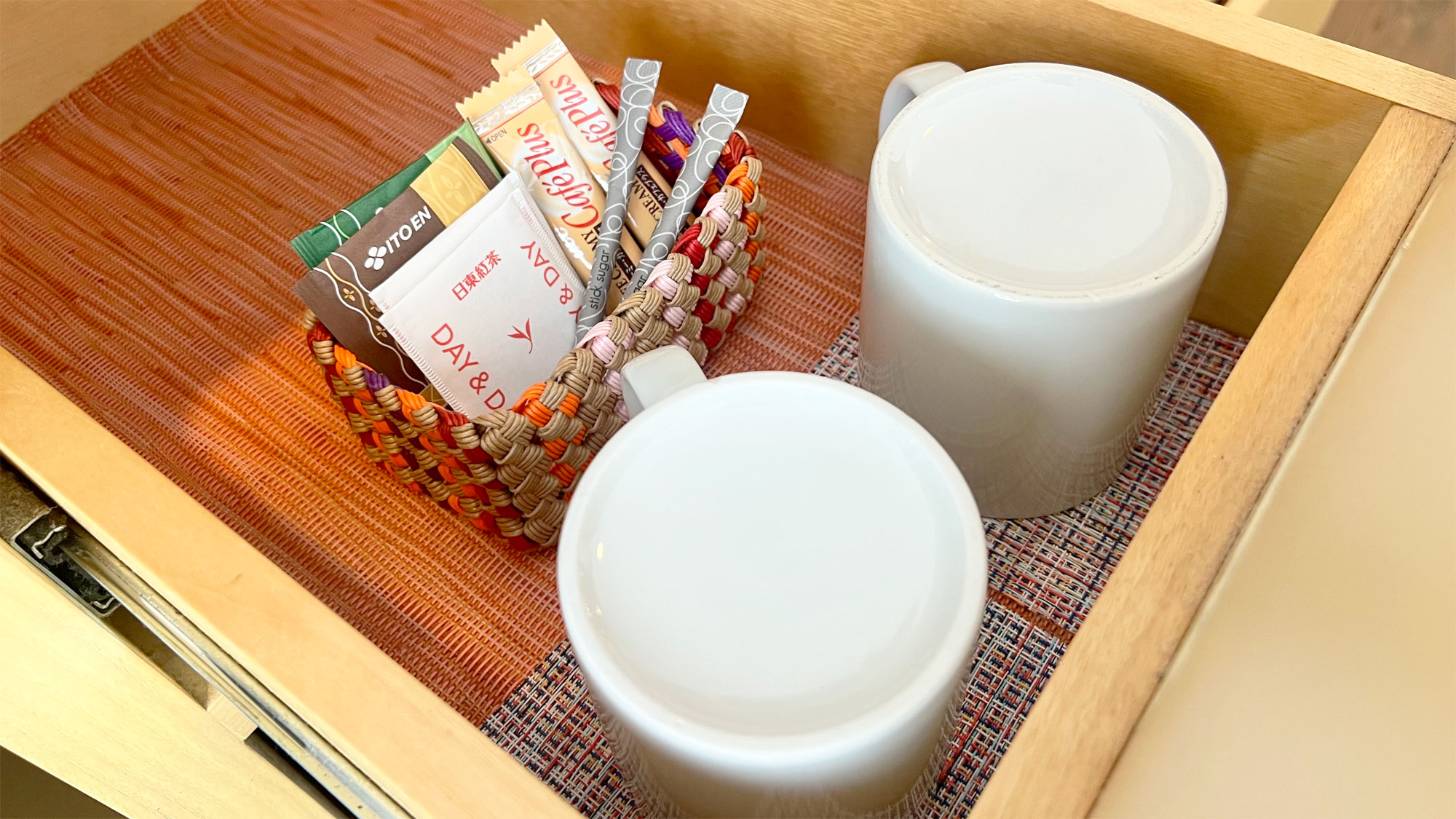 【客室共通】お茶・コーヒーセット