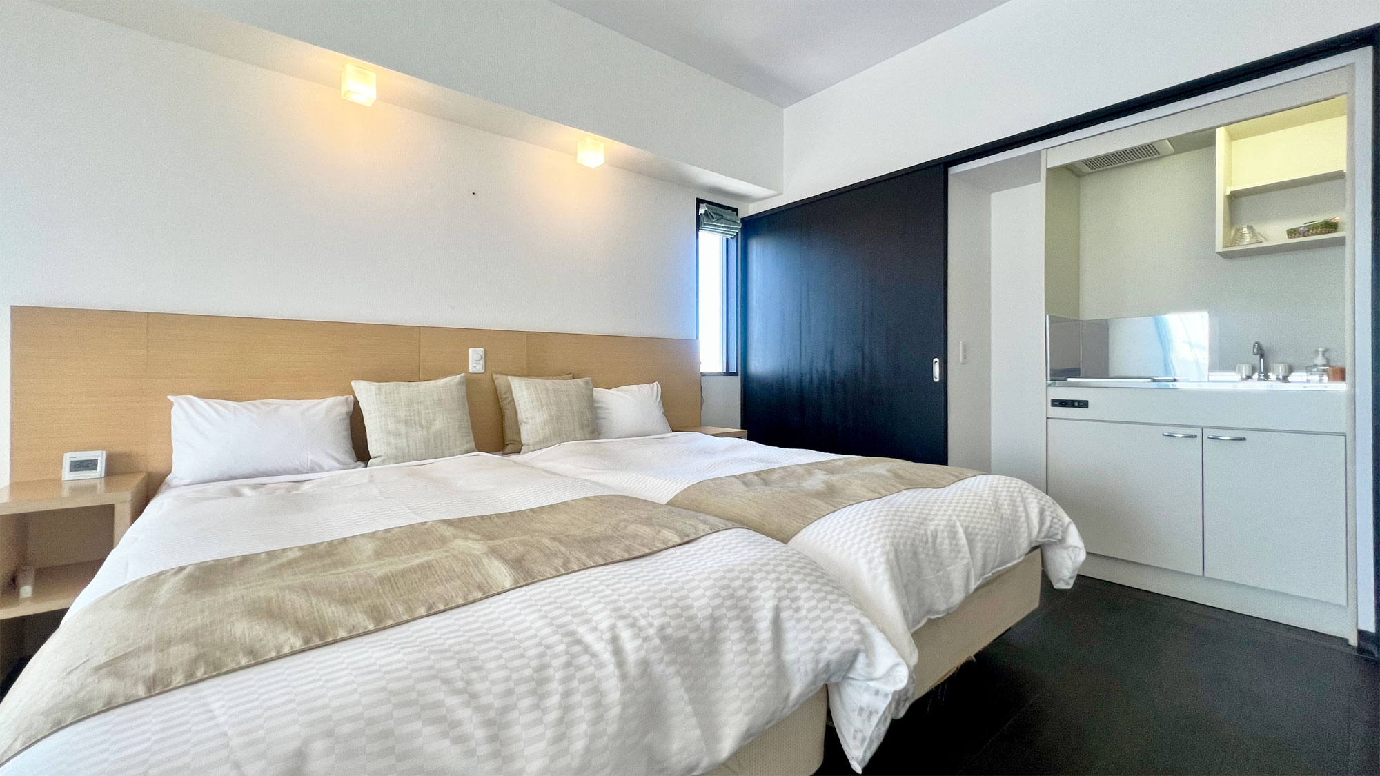 【禁煙和洋室】ベッド