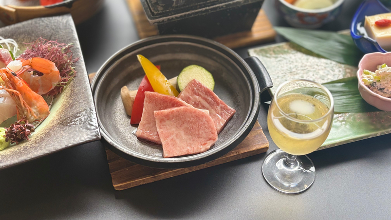 【冬季限定｜冬の下関味わい旅】鮟鱇と下関牛を愉しむ特別会席プラン