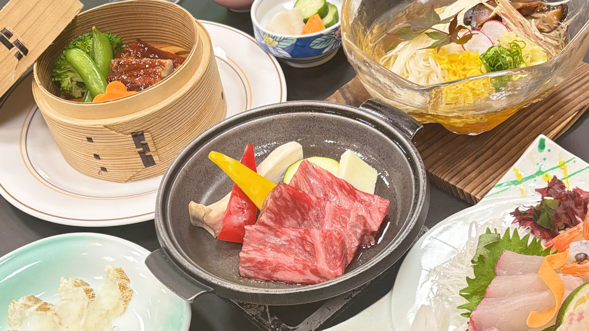 料理｜しずく夏御膳は初夏限定の涼を感じる旬味覚です