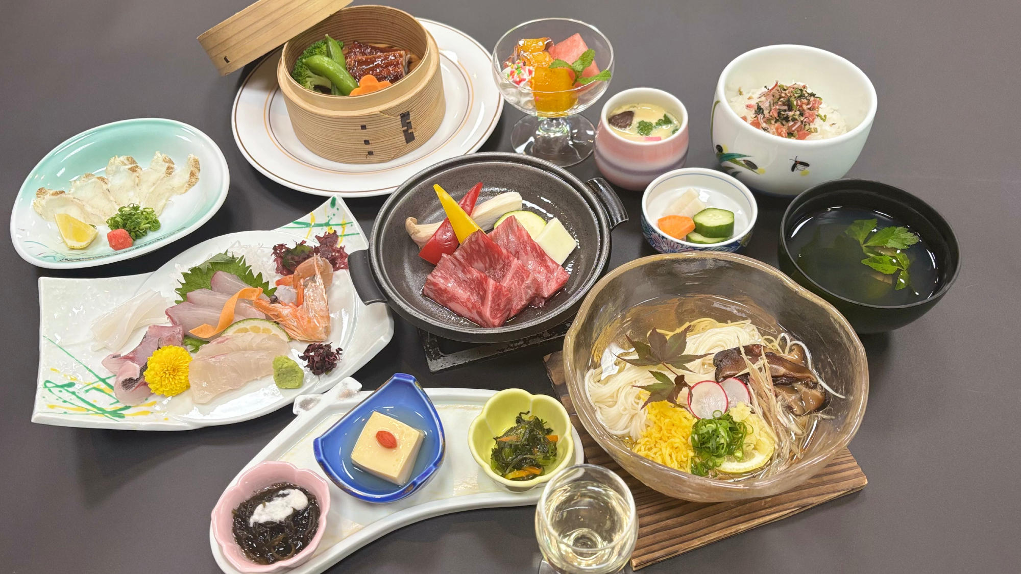 料理｜しずく夏御膳は初夏限定の涼を感じる旬味覚です