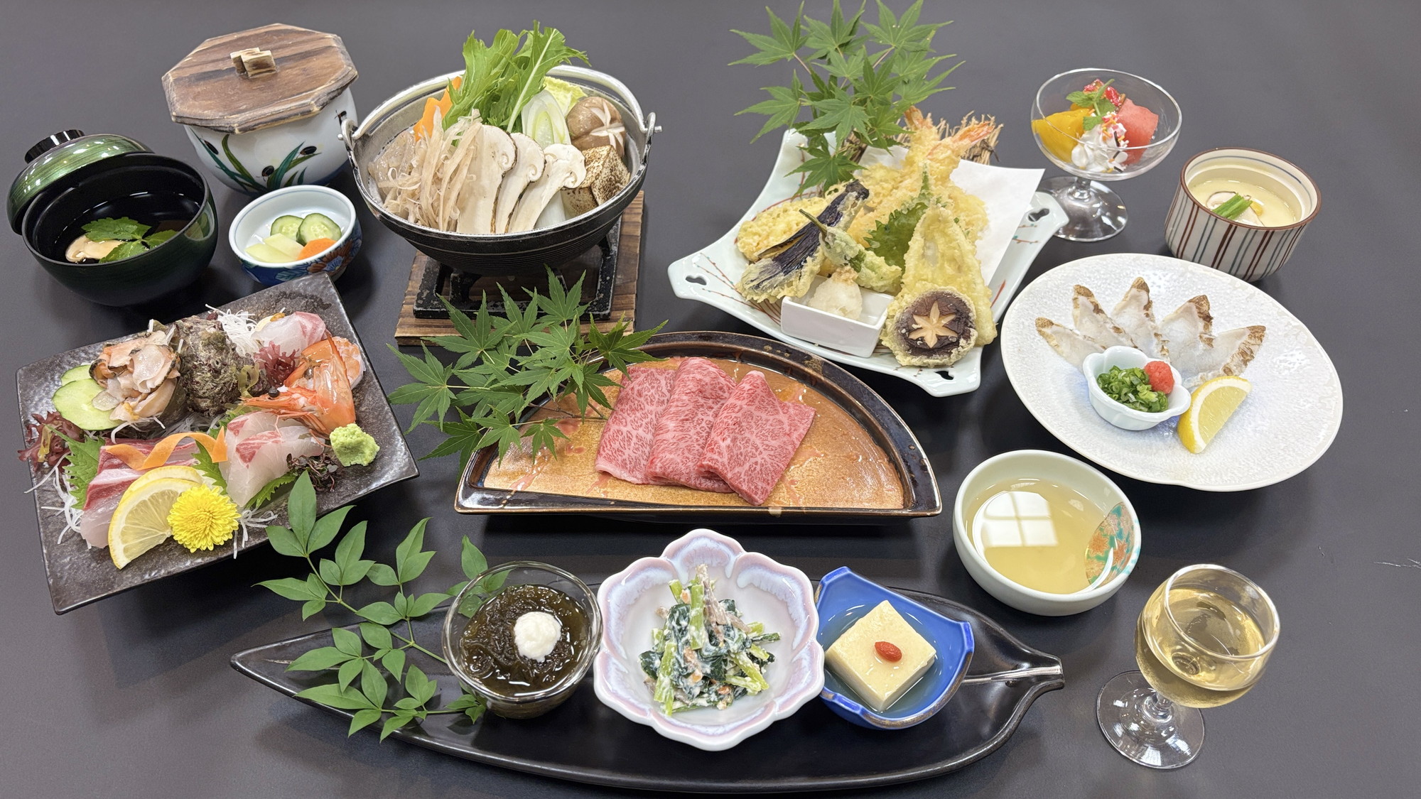 秋会席｜松茸・和牛を中心とした秋のごちそう。