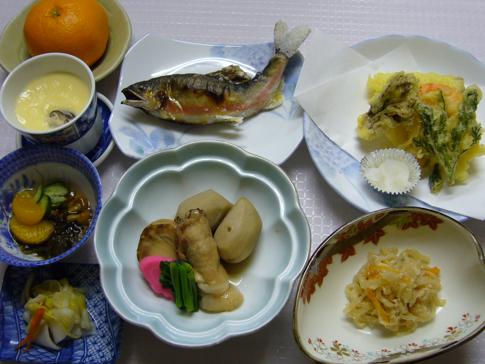 満喫プラン夕食例