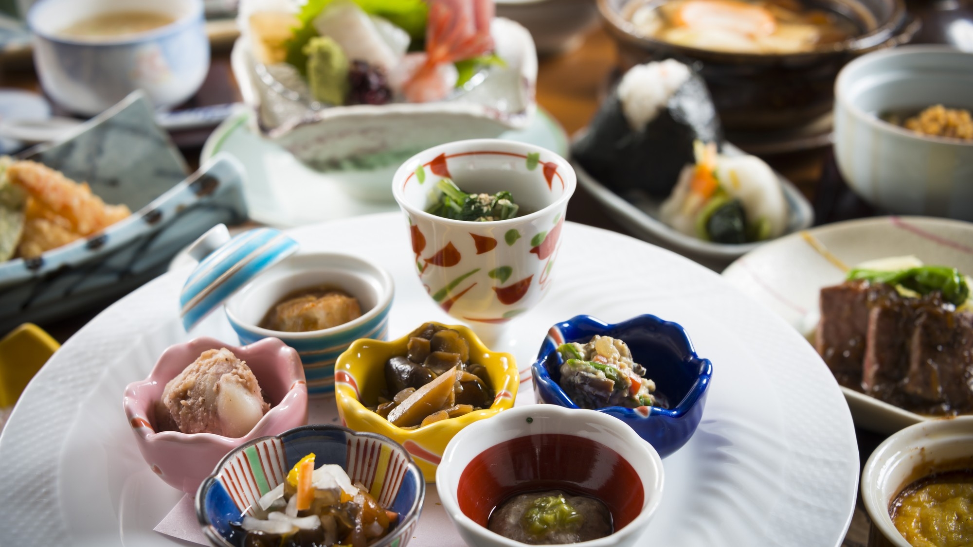 【秋色会席】とやま秋の恵みを凝縮！新米、栗、松茸など、地物の旬を味わう季節の特別会席！