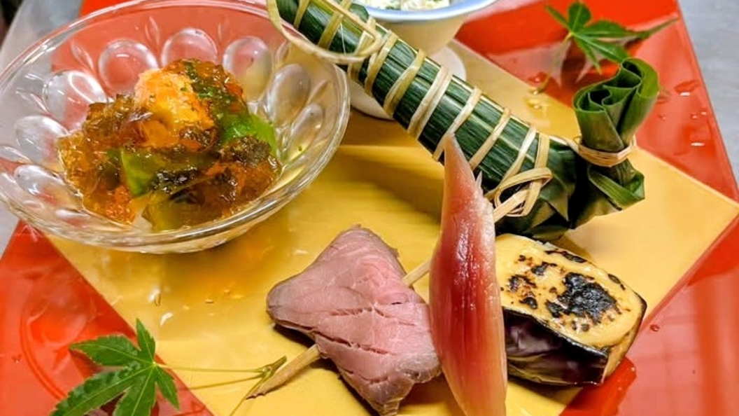 【5％OFF】【楽天スーパーSALE】京風ミニ会席を旅館で「2食付プラン」京都駅徒歩2分