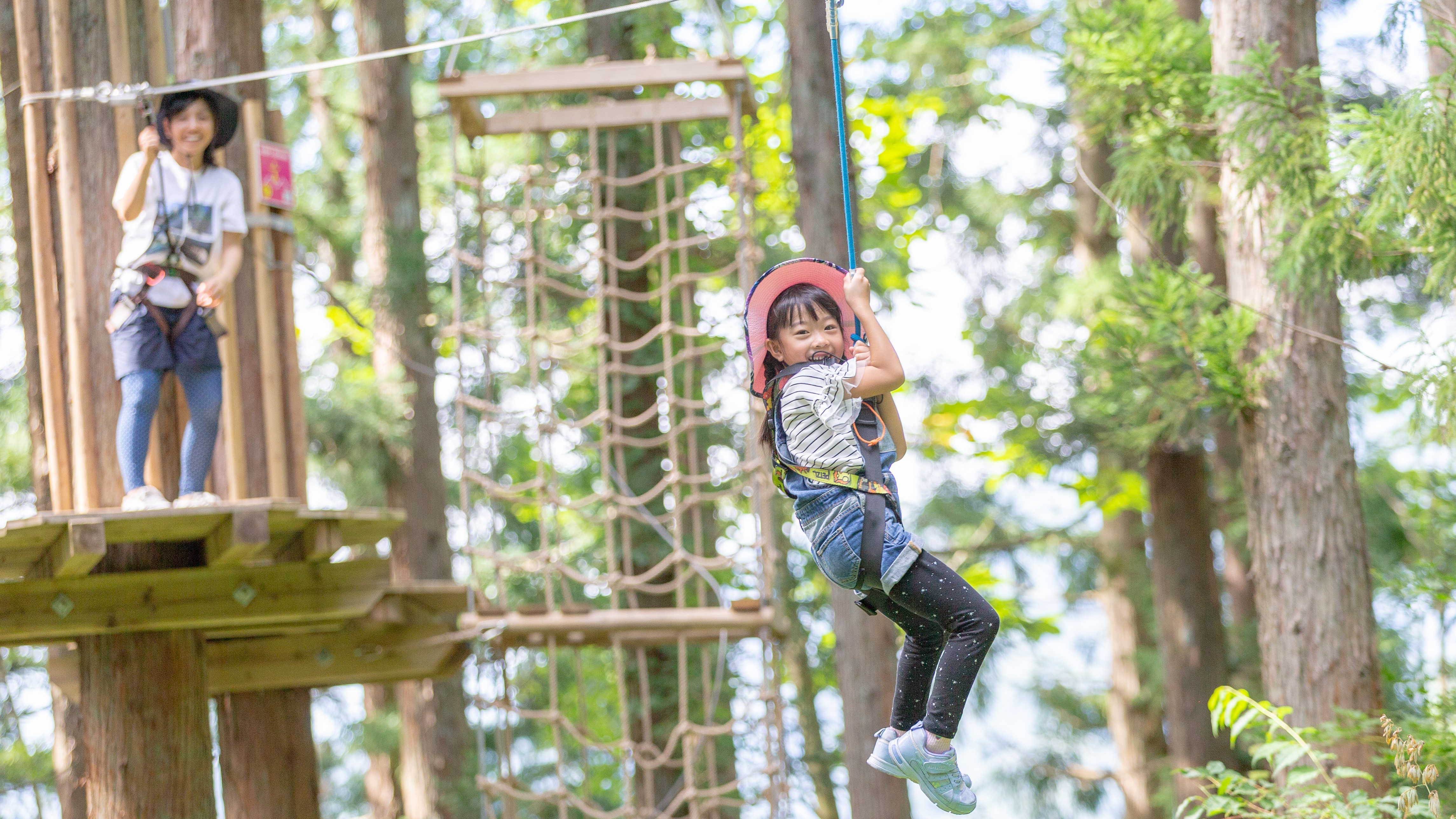 フォレストアドベンチャー　ジップライン