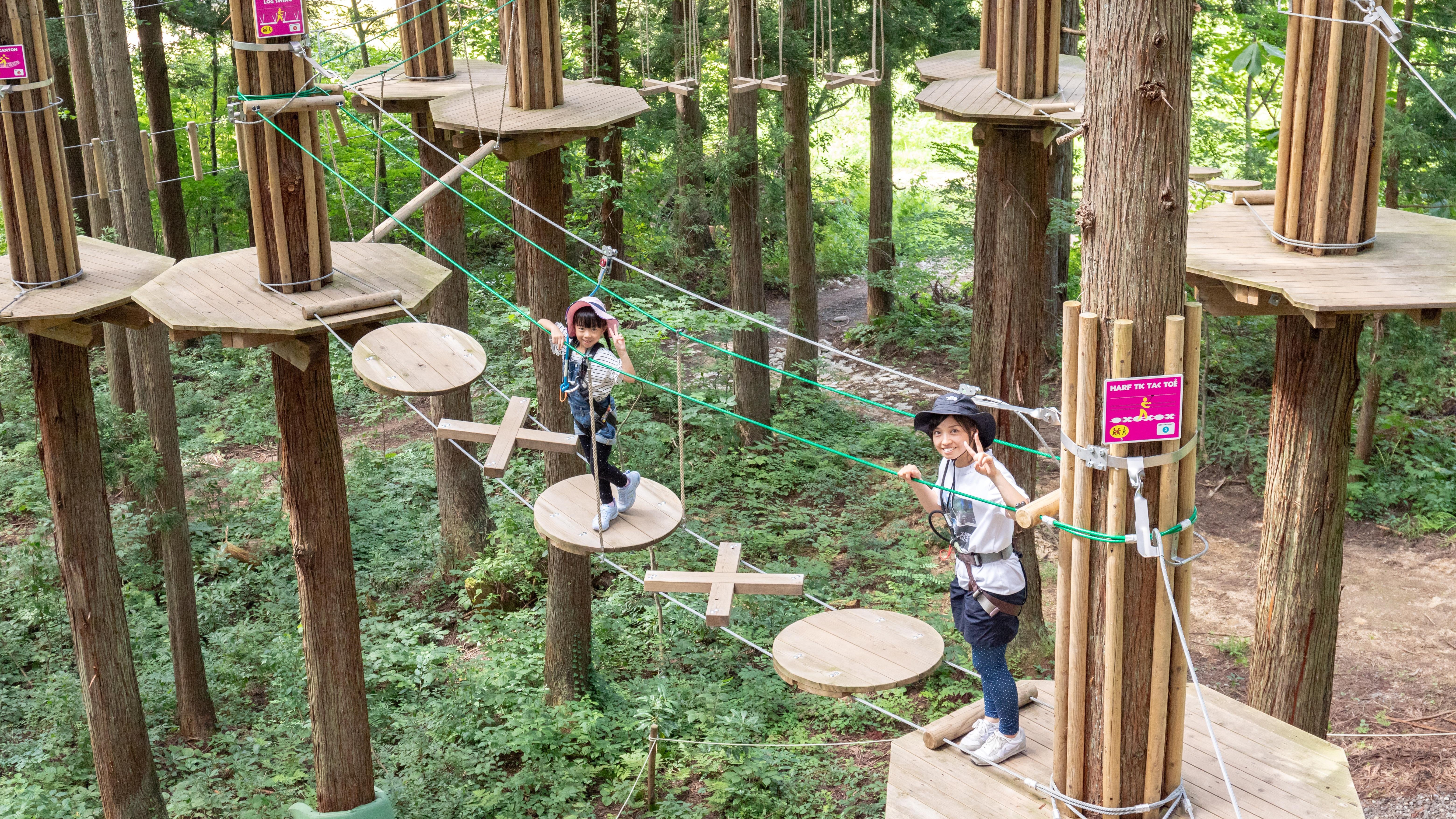 フォレストアドベンチャー　アスレチック