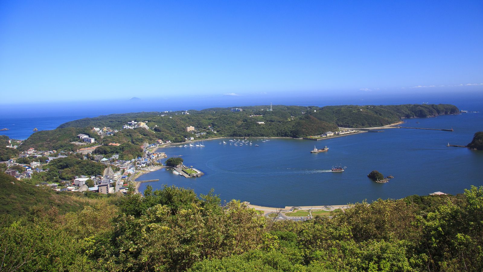 開国の舞台にもなった下田港