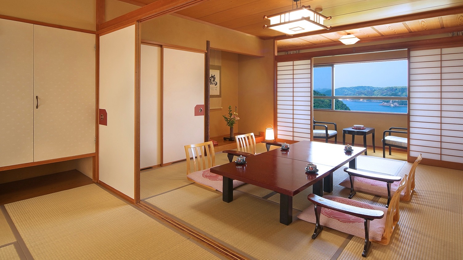 純和風客室二間続き（8畳＋6畳）