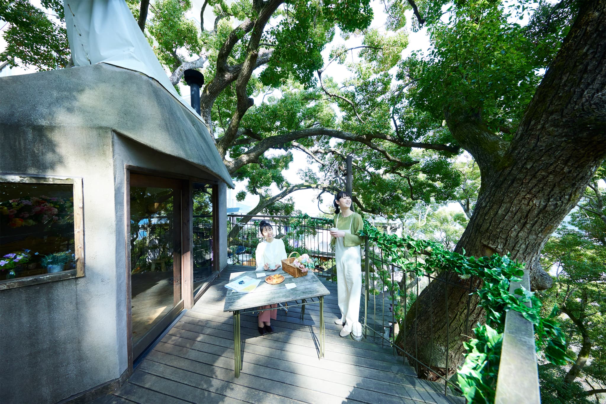 ツリーハウス 滞在イメージ