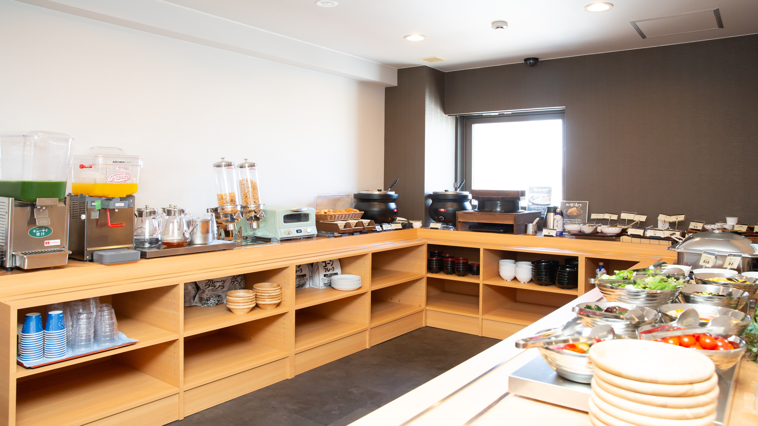 ビュッフェ形式