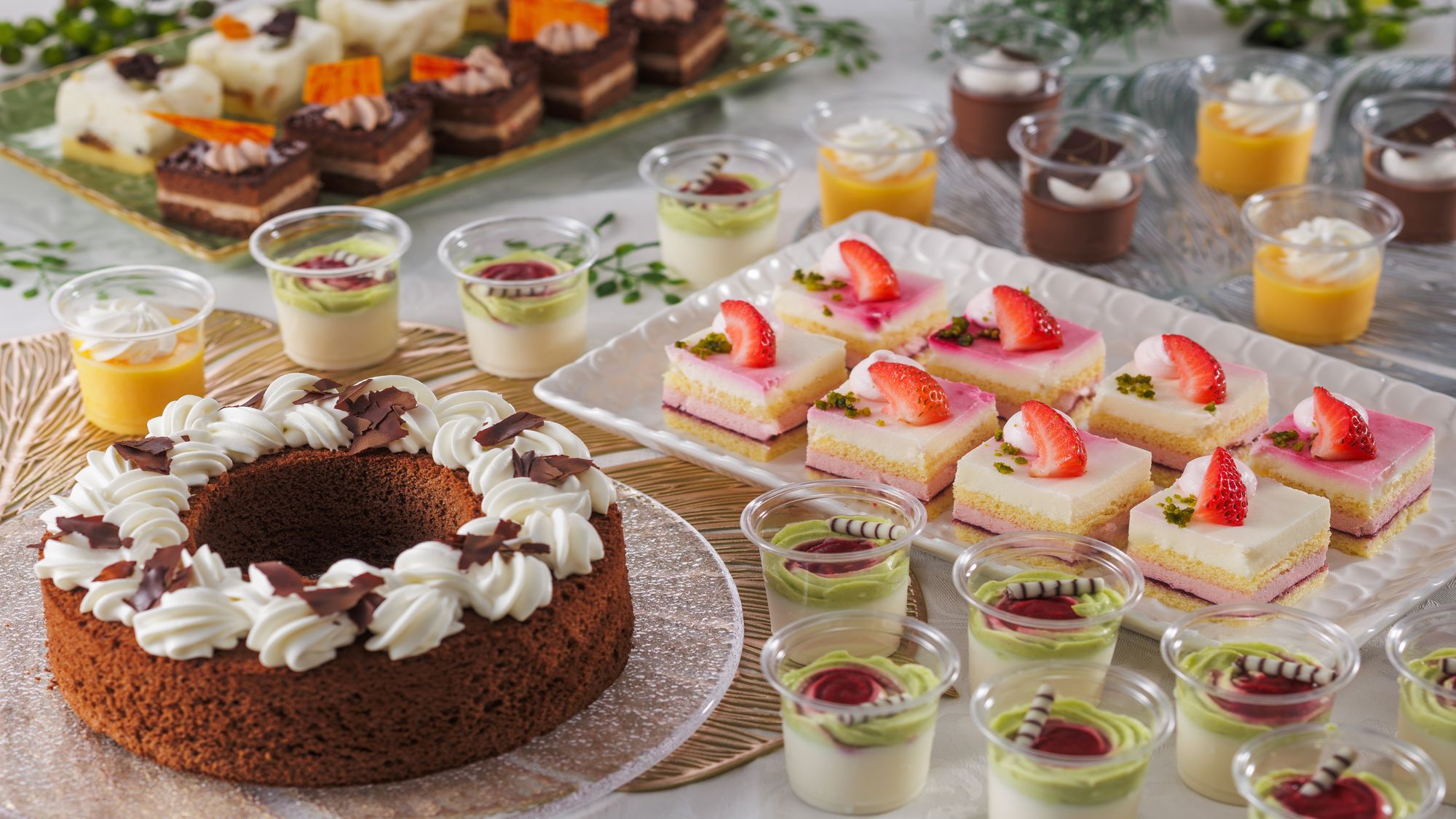 冬のフレンチポリネシアンブッフェ　スイーツ