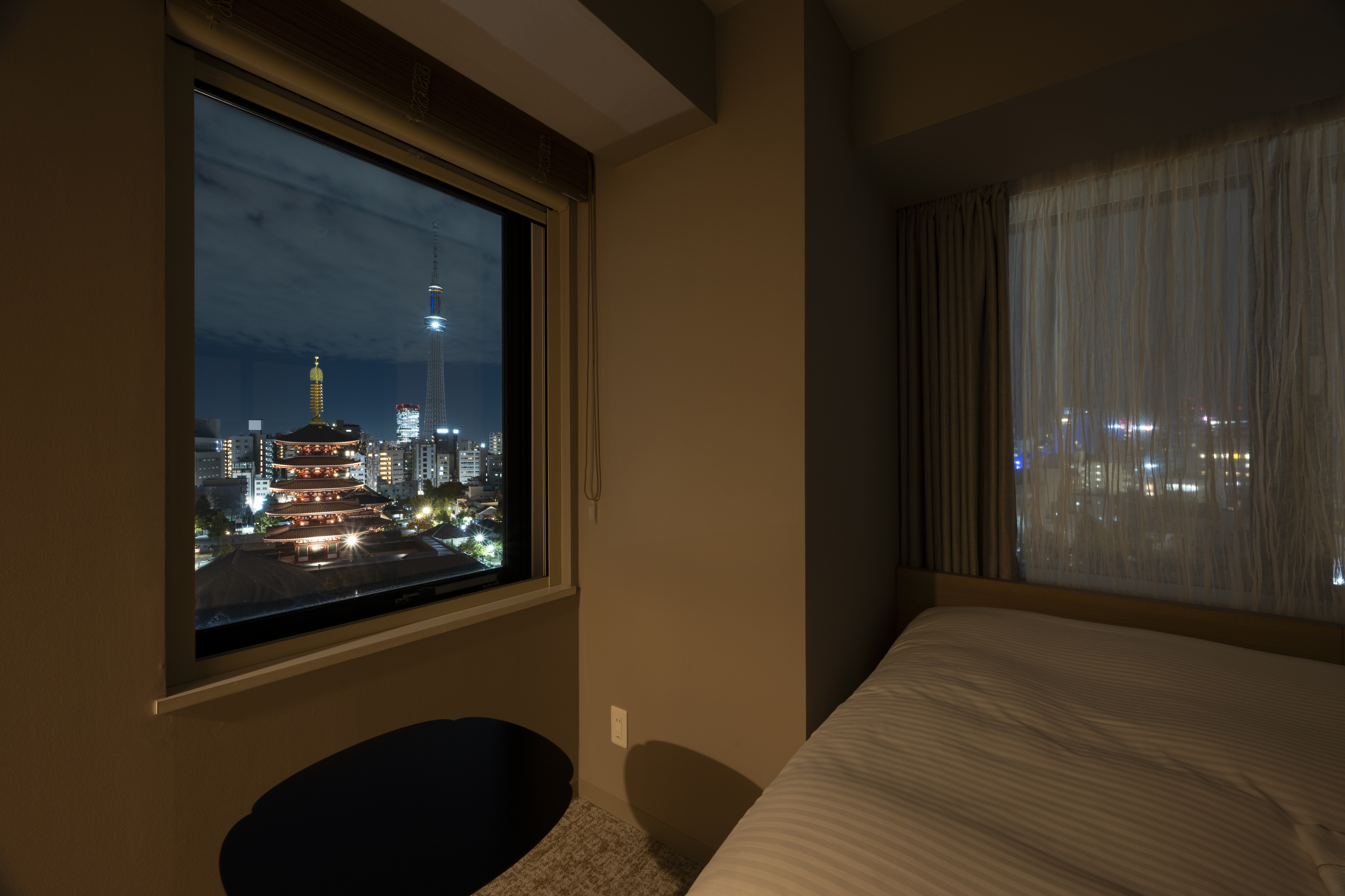 プレシャスコーナーモデレートルーム　眺望(夜景)